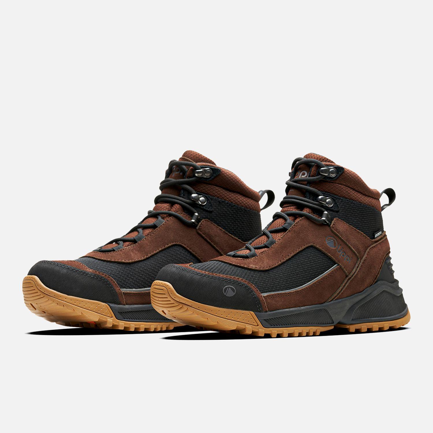 Botín Hombre Hill Hiker Cafe / Negro Lippi V25-3
