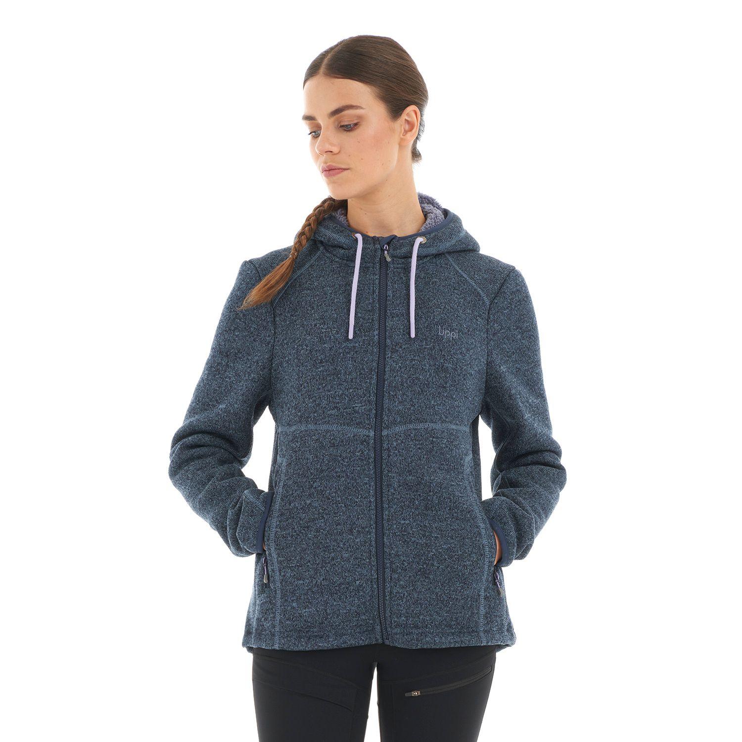Polar Mujer Sense Blend-Pro Hoody Jacket Melange Blue Lippi-1