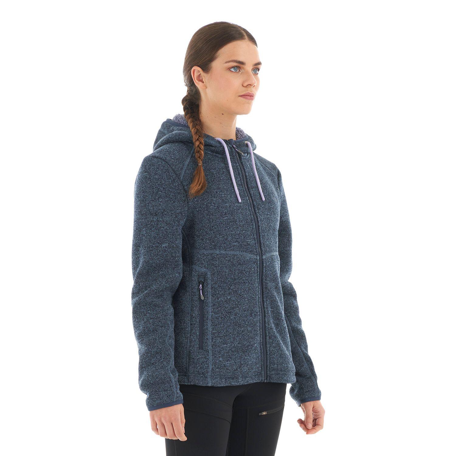 Polar Mujer Sense Blend-Pro Hoody Jacket Melange Blue Lippi-2