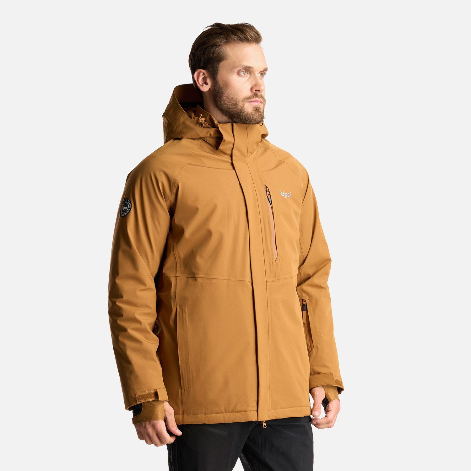 Chaqueta Hombre Andes B-Dry Hoody Jacket Cafe Claro Lippi-1