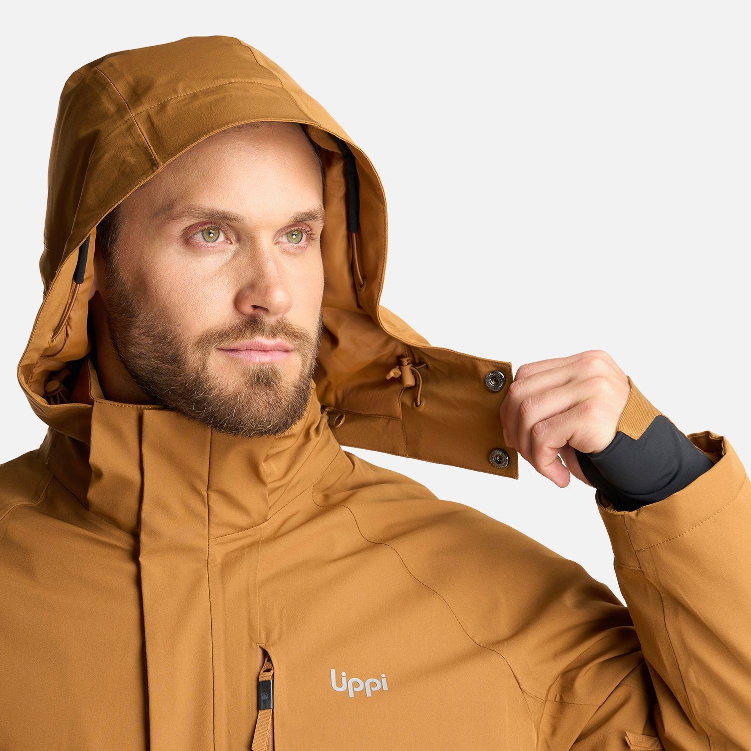 Chaqueta Hombre Andes B-Dry Hoody Jacket Cafe Claro Lippi-6