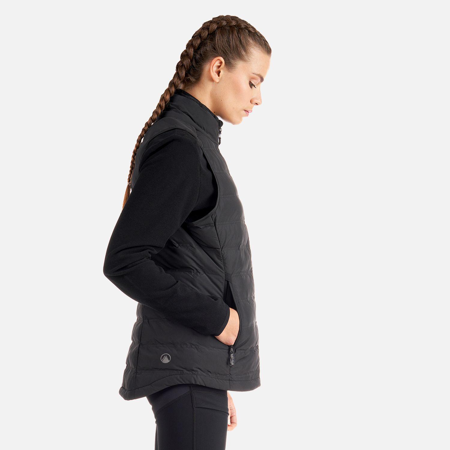 Chaqueta Mujer Snowmass Steam-Pro Vest Negro Lippi-3