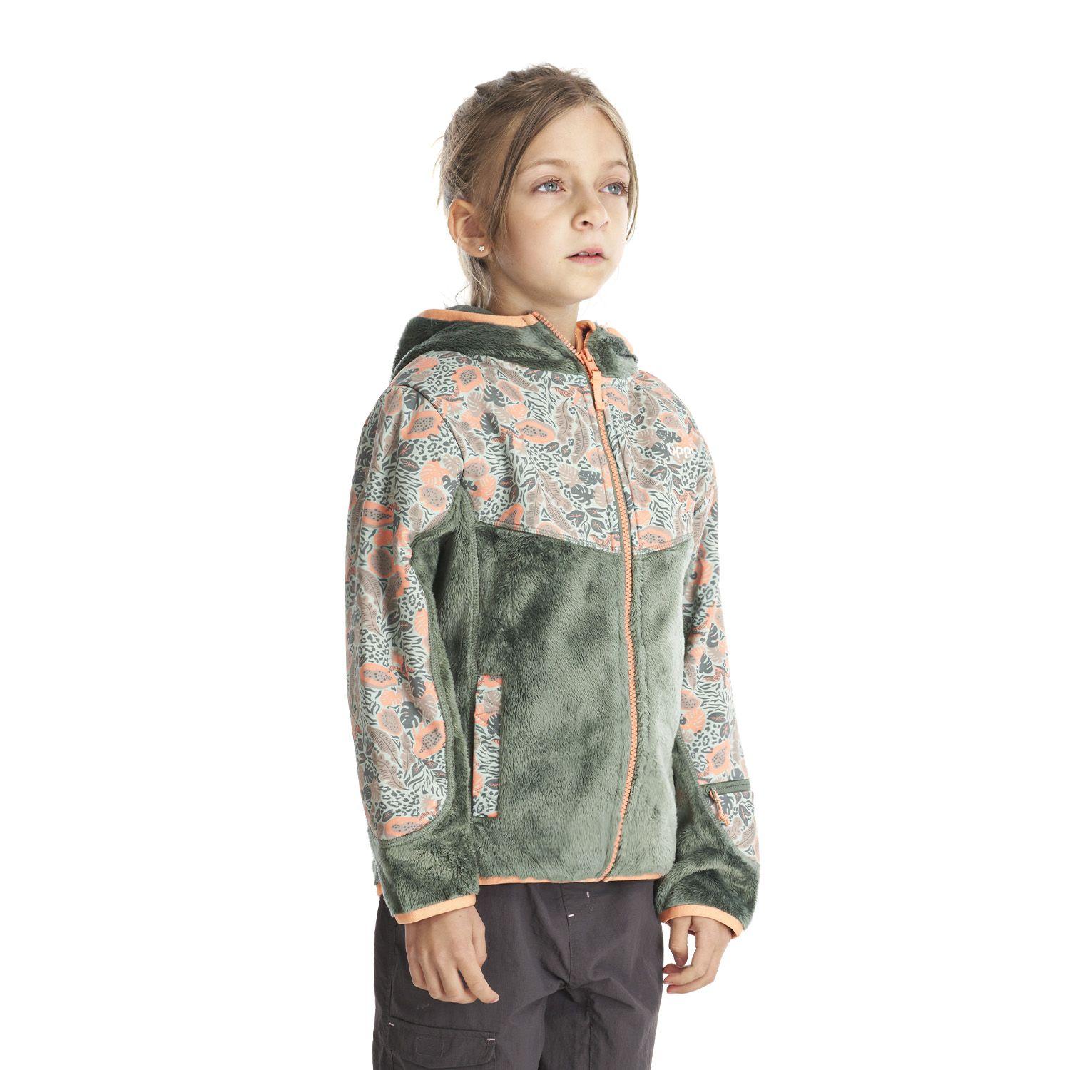 Chaqueta Niña Grillo Therm-Pro Hoody Jacket Verde Grisaceo Lippi V22-2