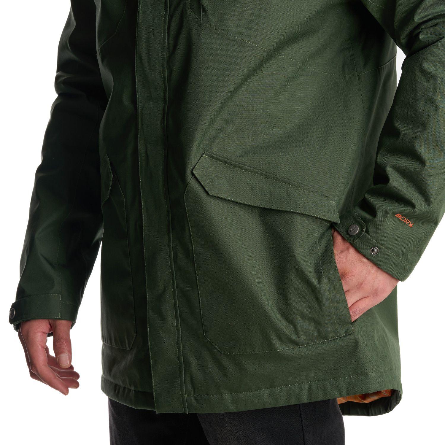 Chaqueta Hombre Yak Verde Militar Haka Honu-8