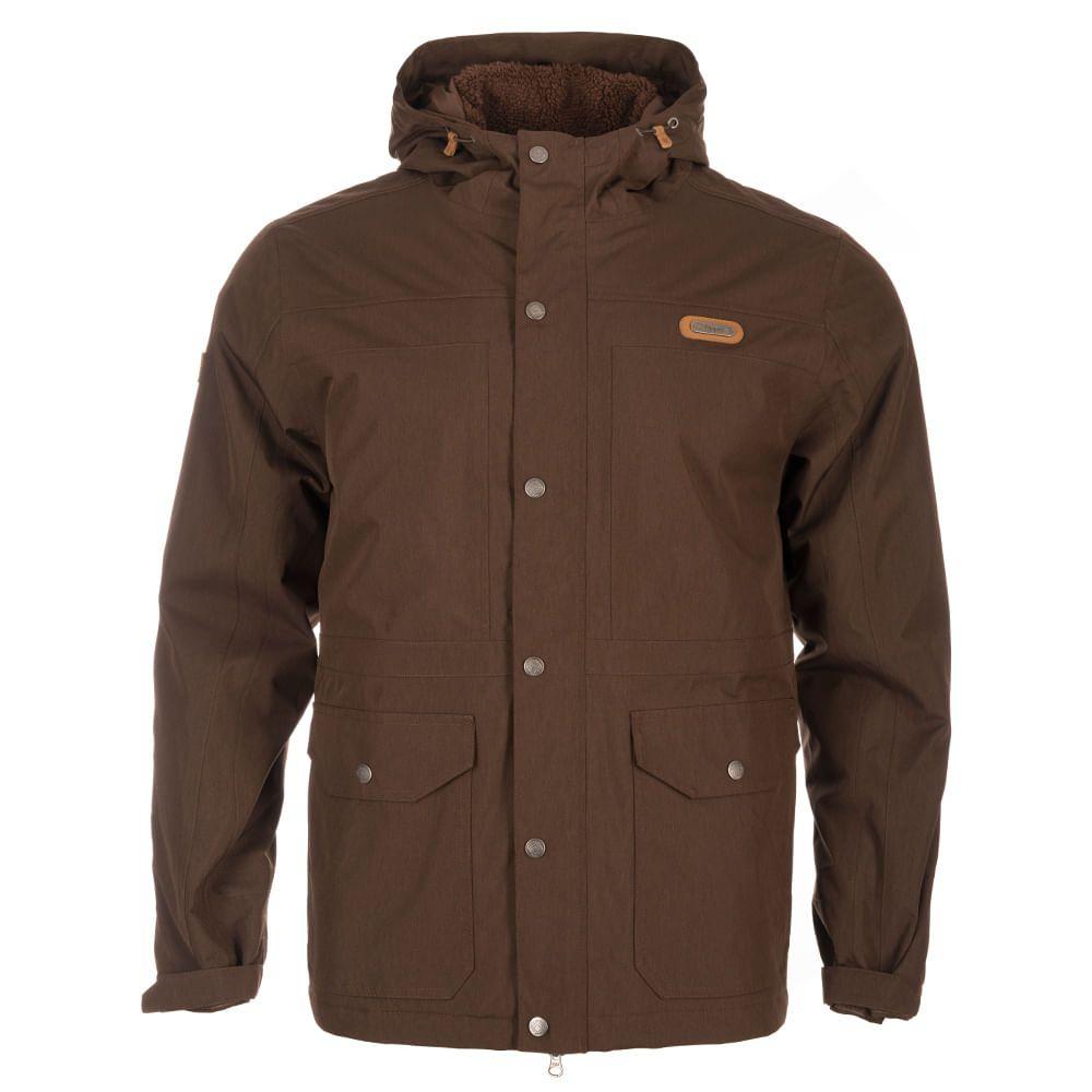 Chaqueta Hombre Rain Trail B-Dry Hoody Jacket Marron Lippi-0