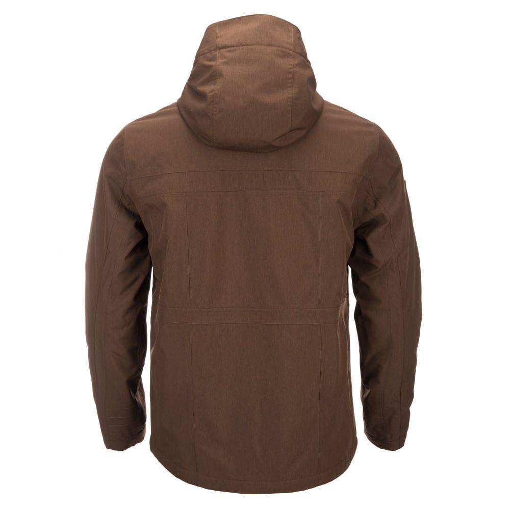 Chaqueta Hombre Rain Trail B-Dry Hoody Jacket Marron Lippi-1