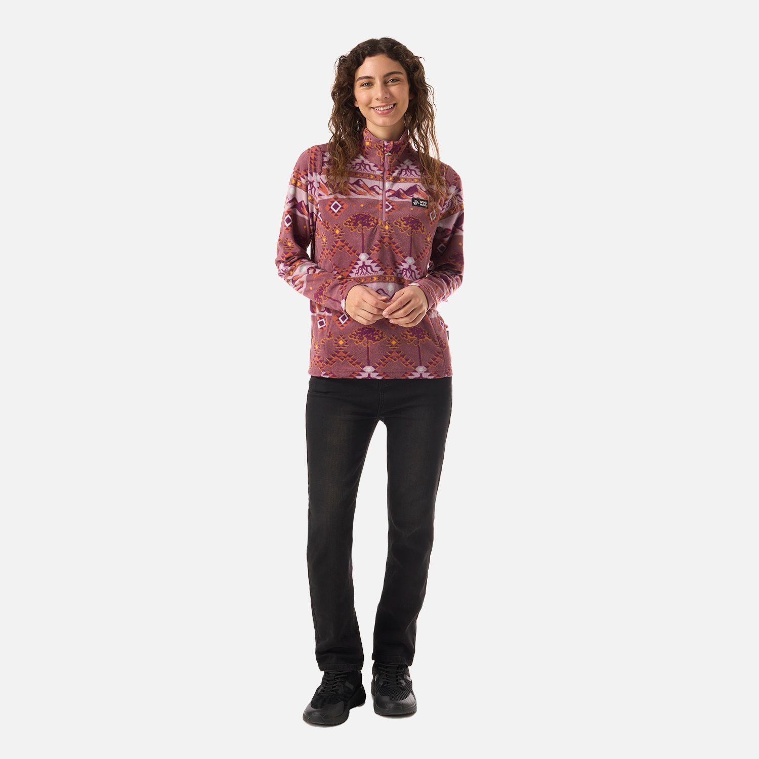 Polar Mujer Asegurao Print Malva Haka Honu V26-4