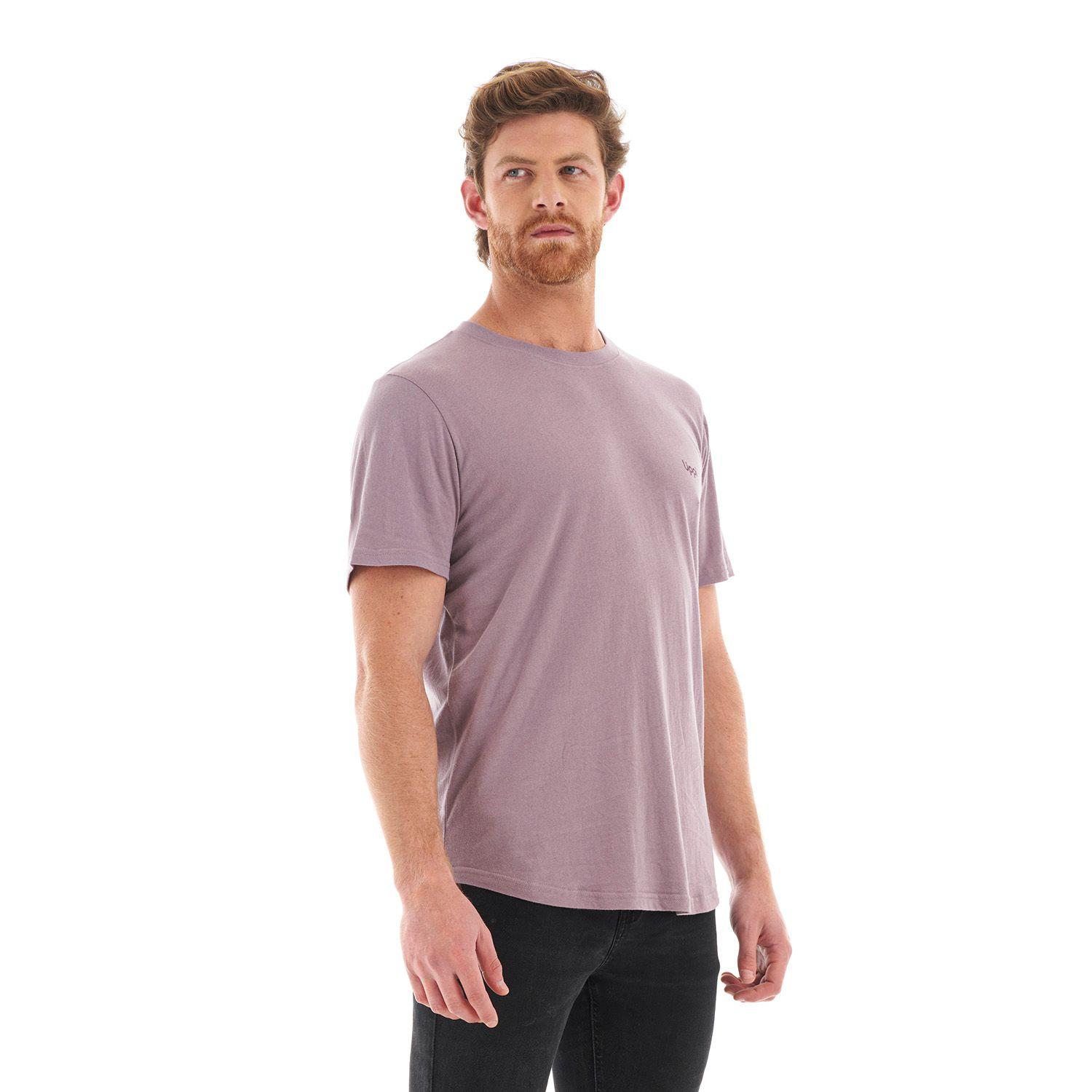 Polera Hombre Lens UV-Stop T-Shirt Lila Lippi-2
