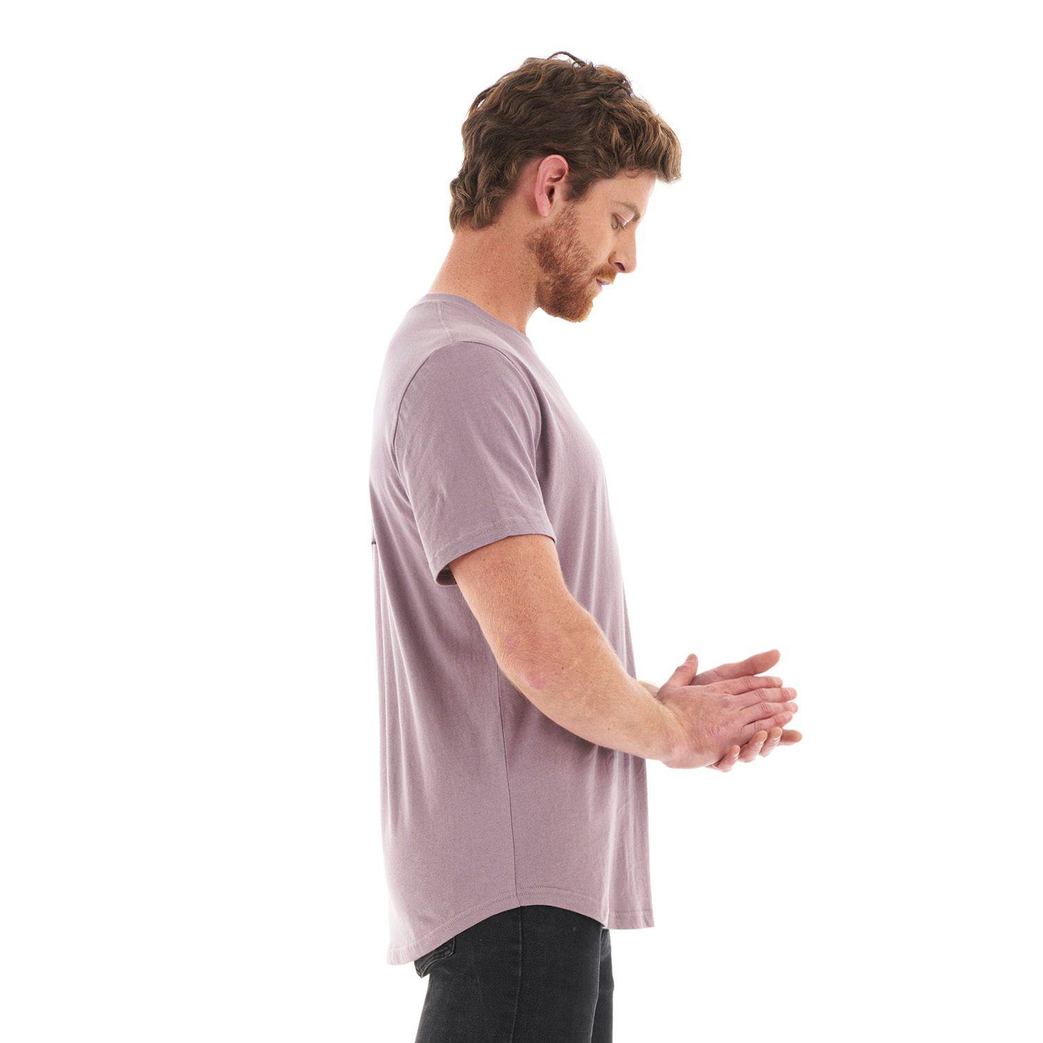 Polera Hombre Lens UV-Stop T-Shirt Lila Lippi-3