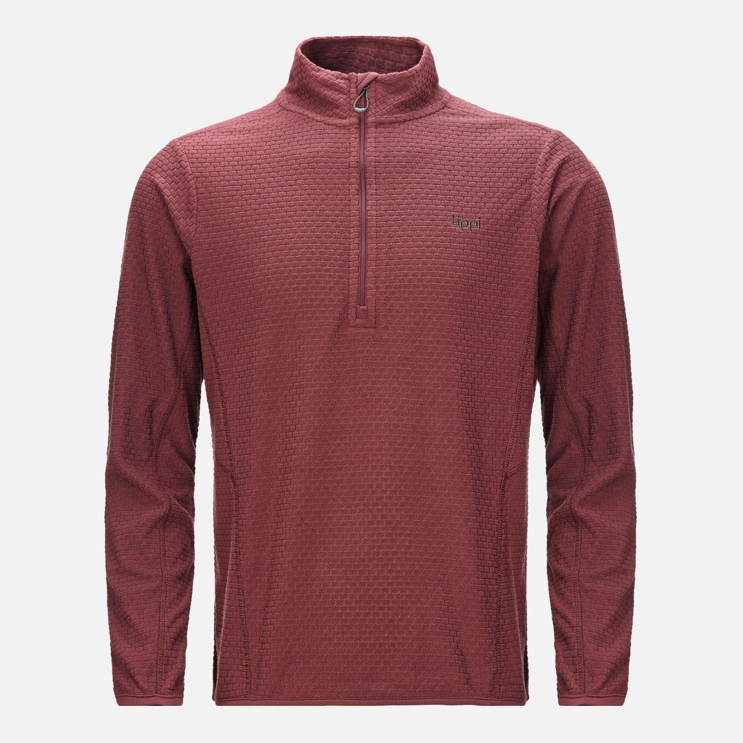 Poleron Teen Boy Mild Nano-F 14 Zip Burdeo Lippi-0