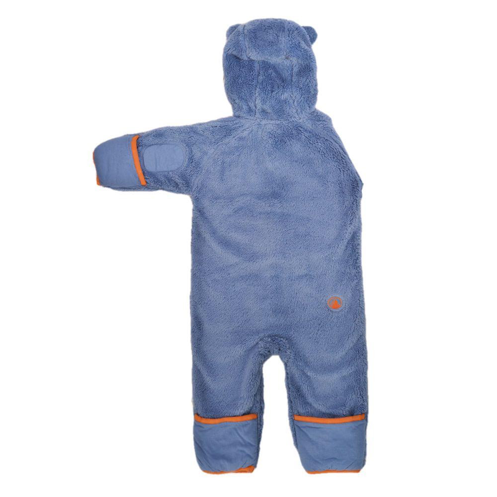 Enterito Baby Boy Bear Shaggy-Pro Onesie Azul Piedra Lippi-1