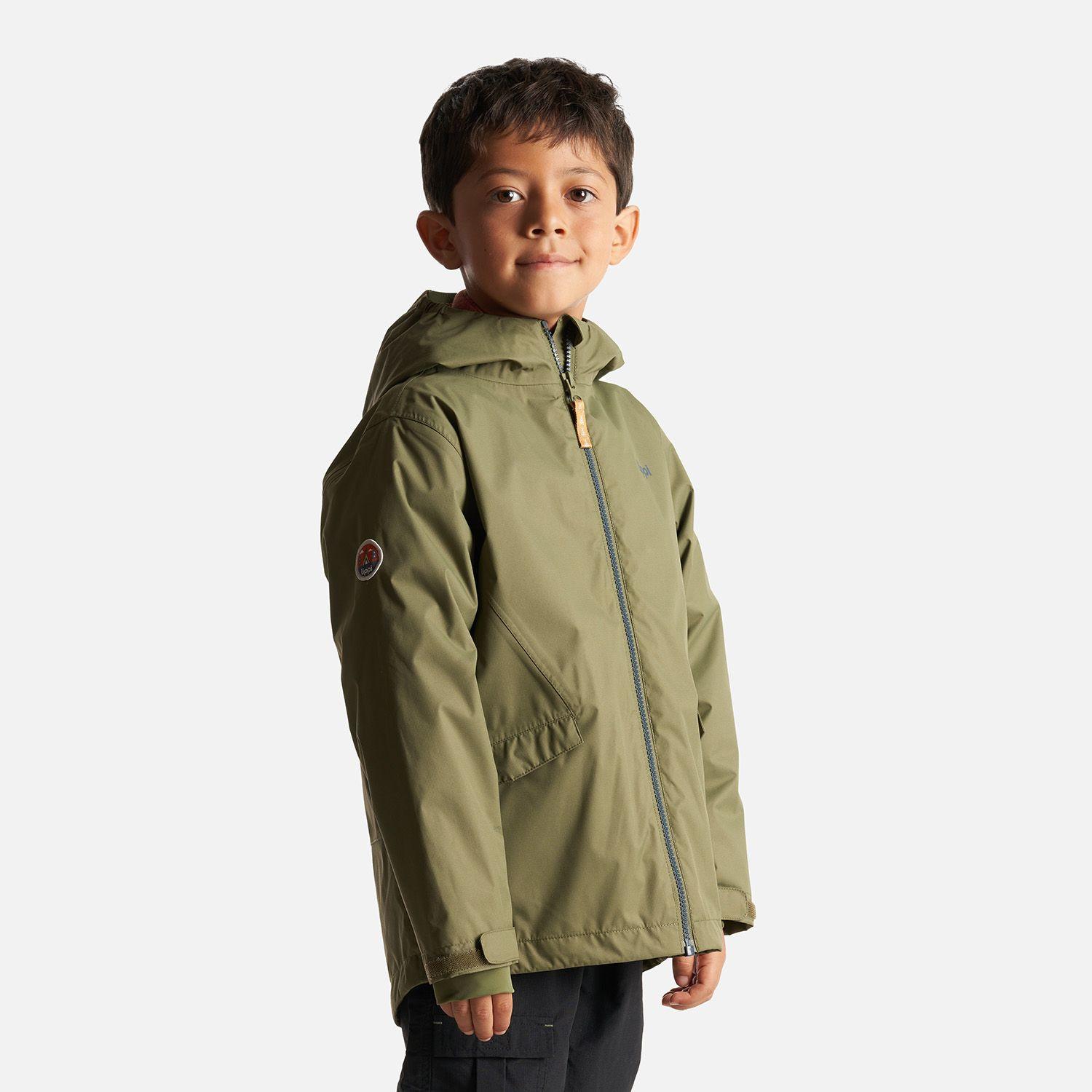 Chaqueta Niño Snowball Fusion-3 Hoody Jacket Verde/Terracota Lippi-2
