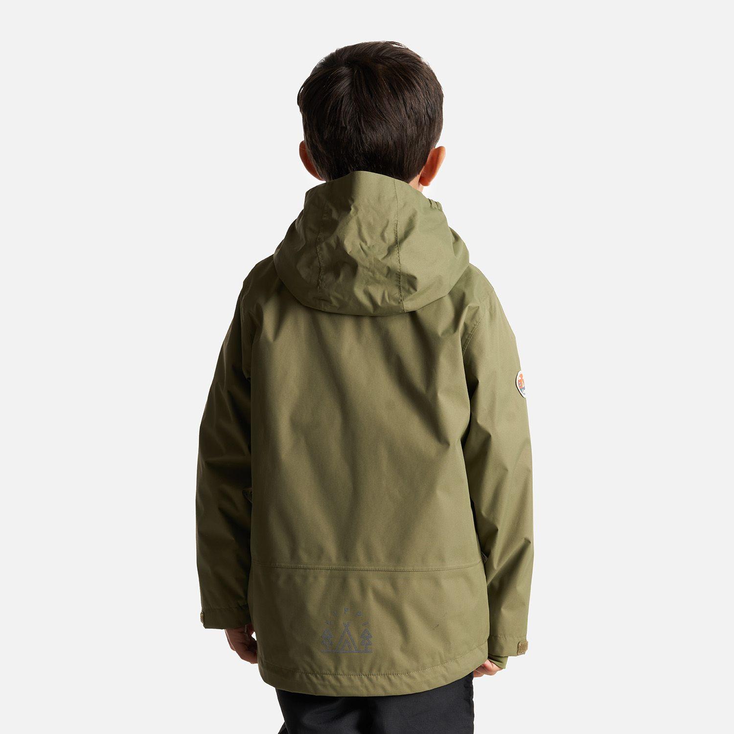 Chaqueta Niño Snowball Fusion-3 Hoody Jacket Verde/Terracota Lippi-3