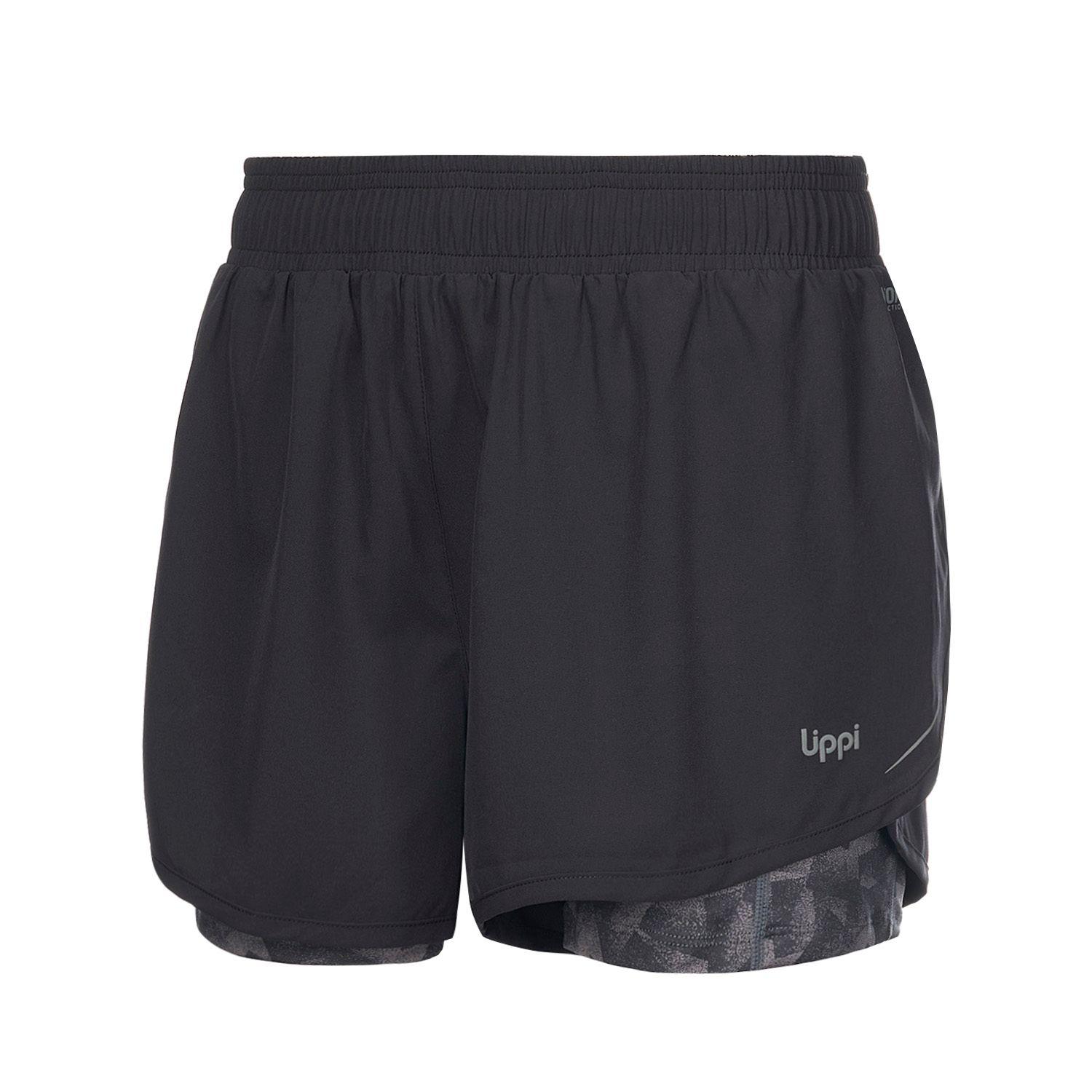 Short Mujer Go For It Shorts Negro Lippi V22-0