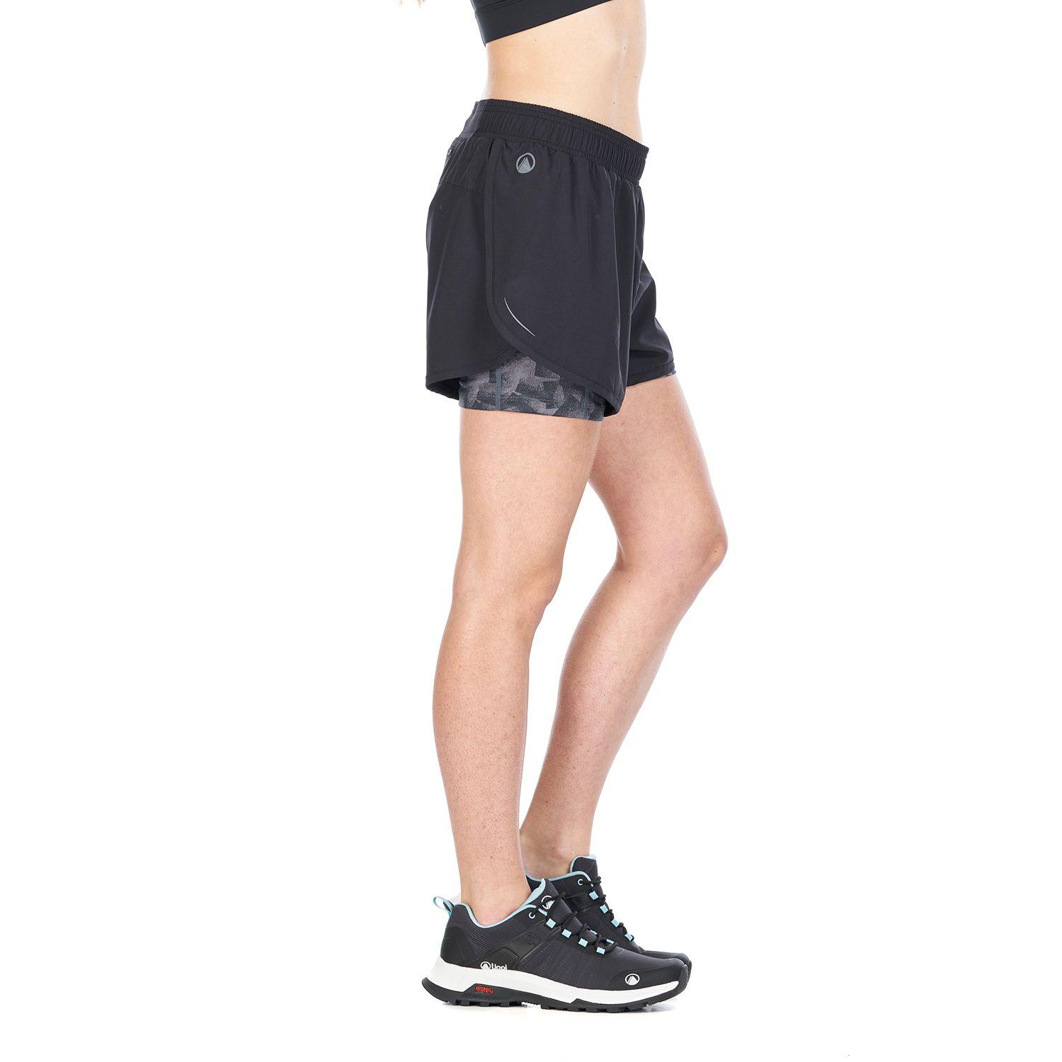 Short Mujer Go For It Shorts Negro Lippi V22-3
