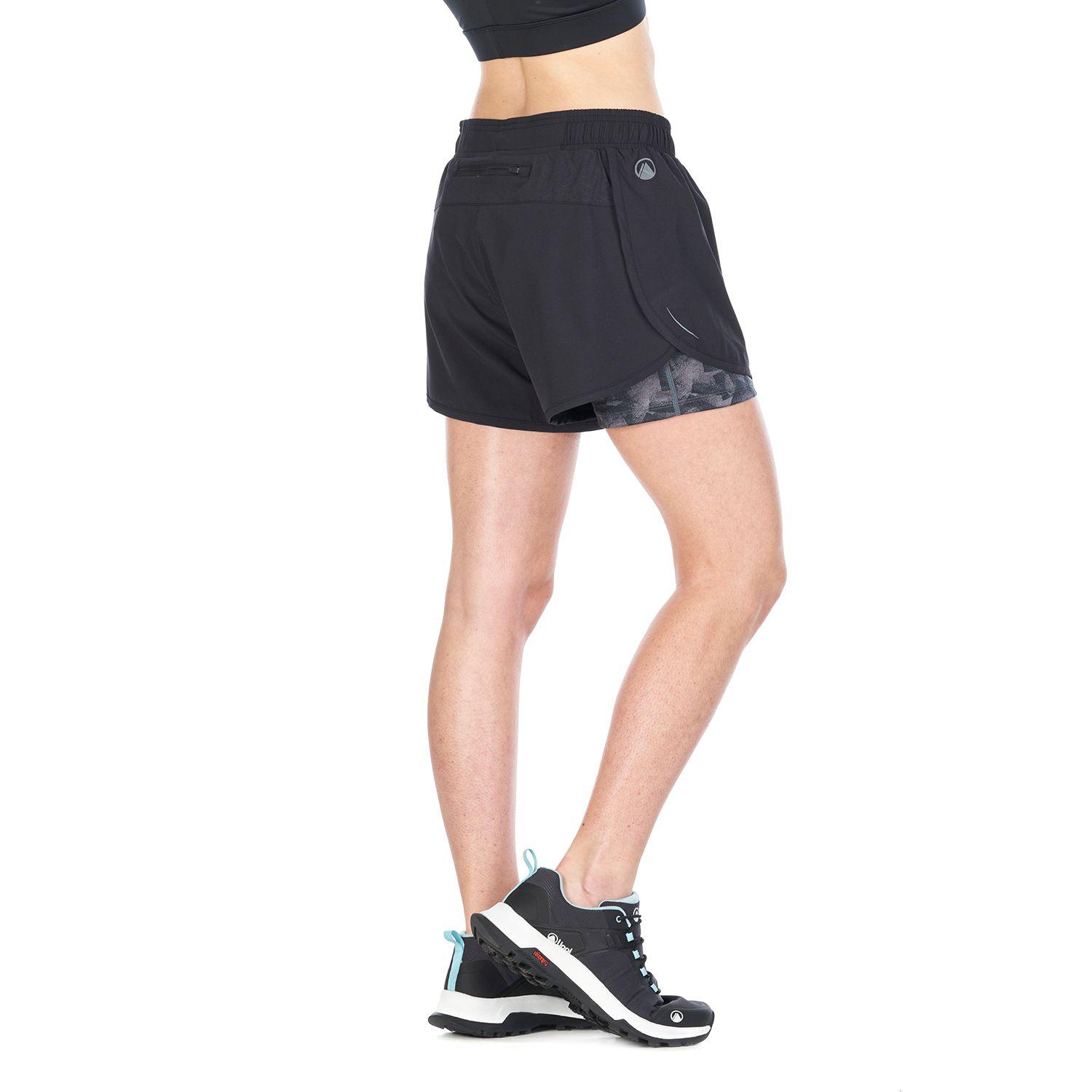 Short Mujer Go For It Shorts Negro Lippi V22-4
