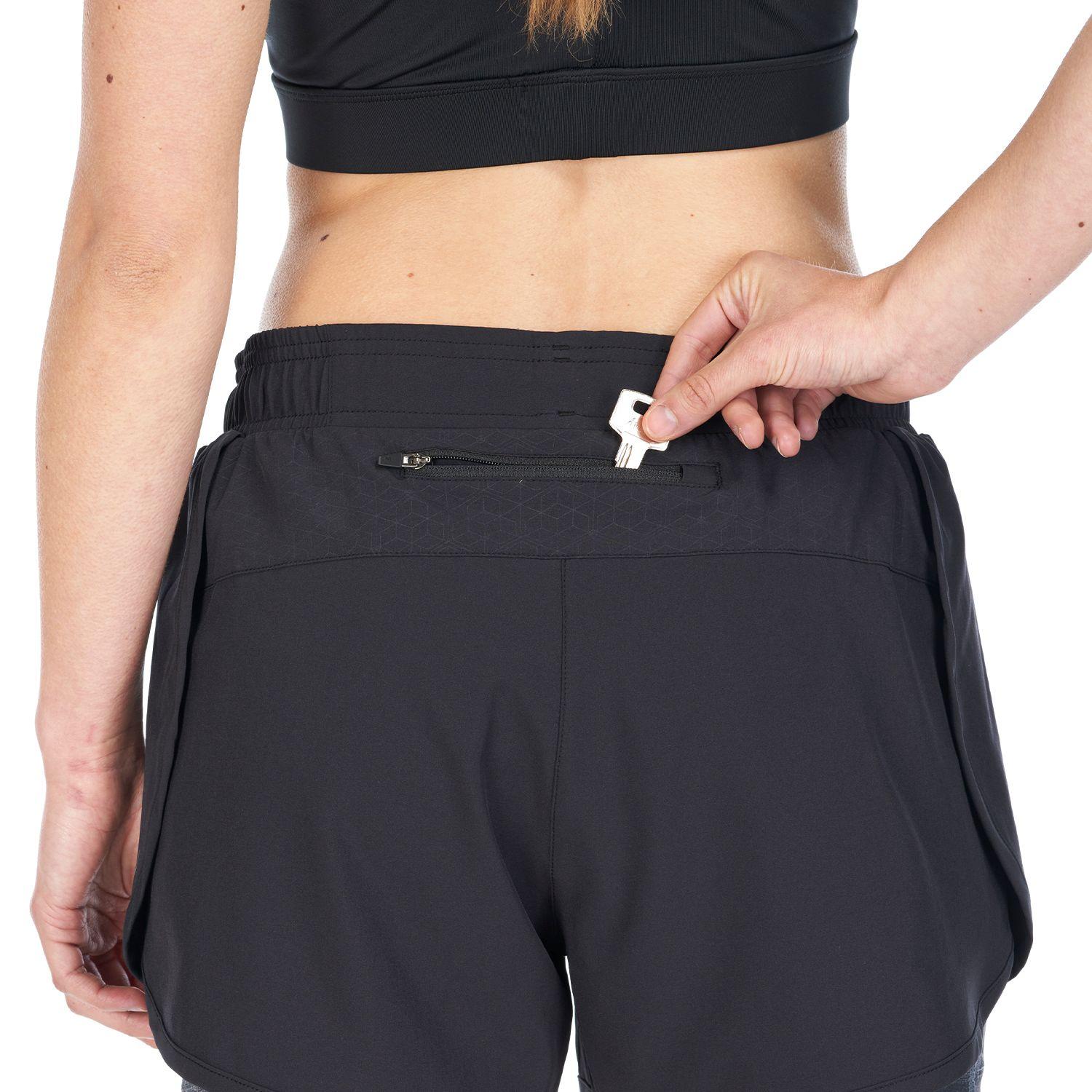 Short Mujer Go For It Shorts Negro Lippi V22-7