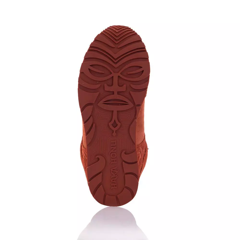 Zapatilla Mujer Tangaroa Mid Rojo Haka Honu-3