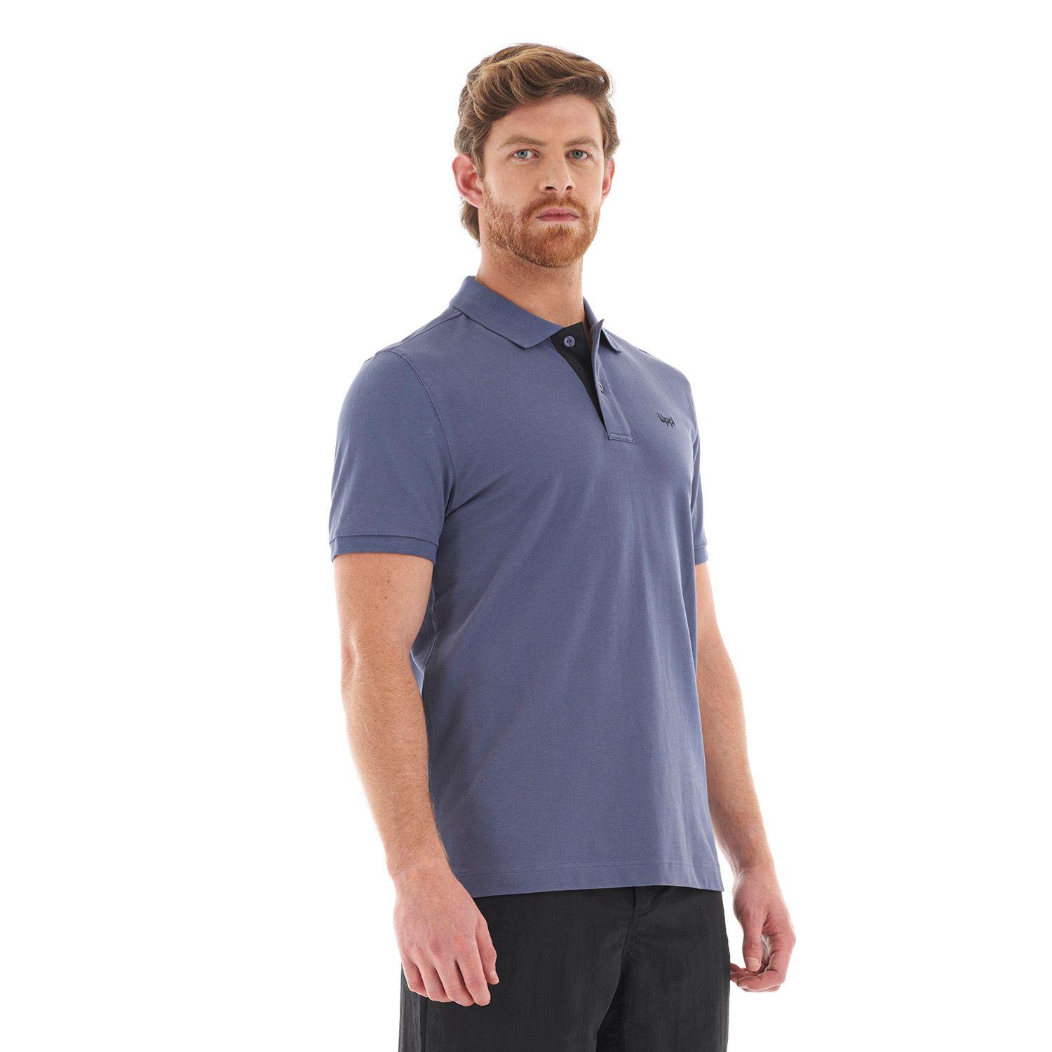 Polera Hombre First Class Elastic Polo Navy Lippi-2