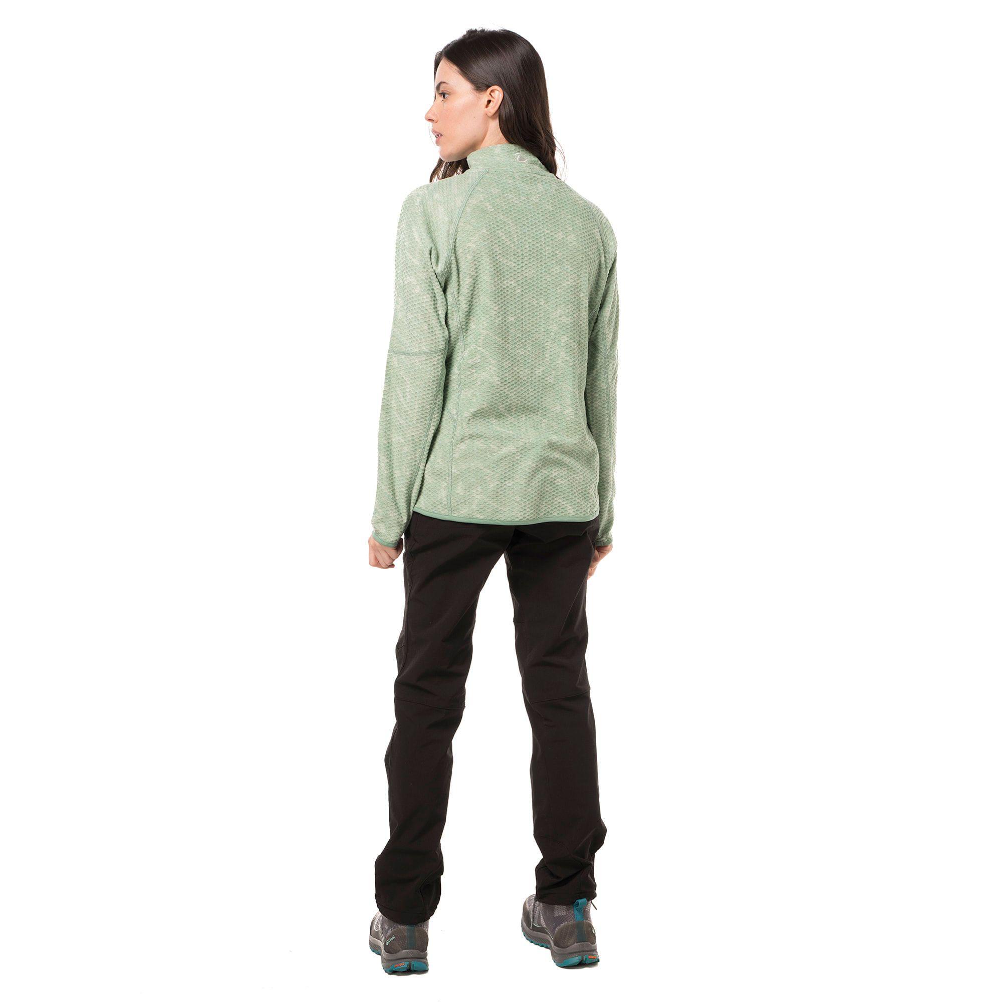 Poleron Mujer Jacaranda Nano-F 14 Zip Negro Lippi V20-2