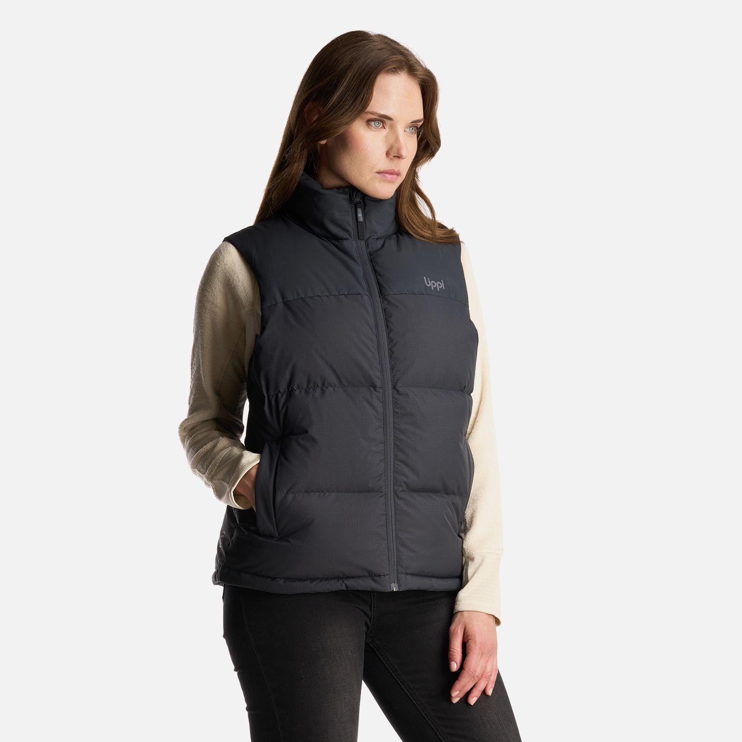 Chaqueta Mujer Urban Down Jacket Vest Negro Lippi-1