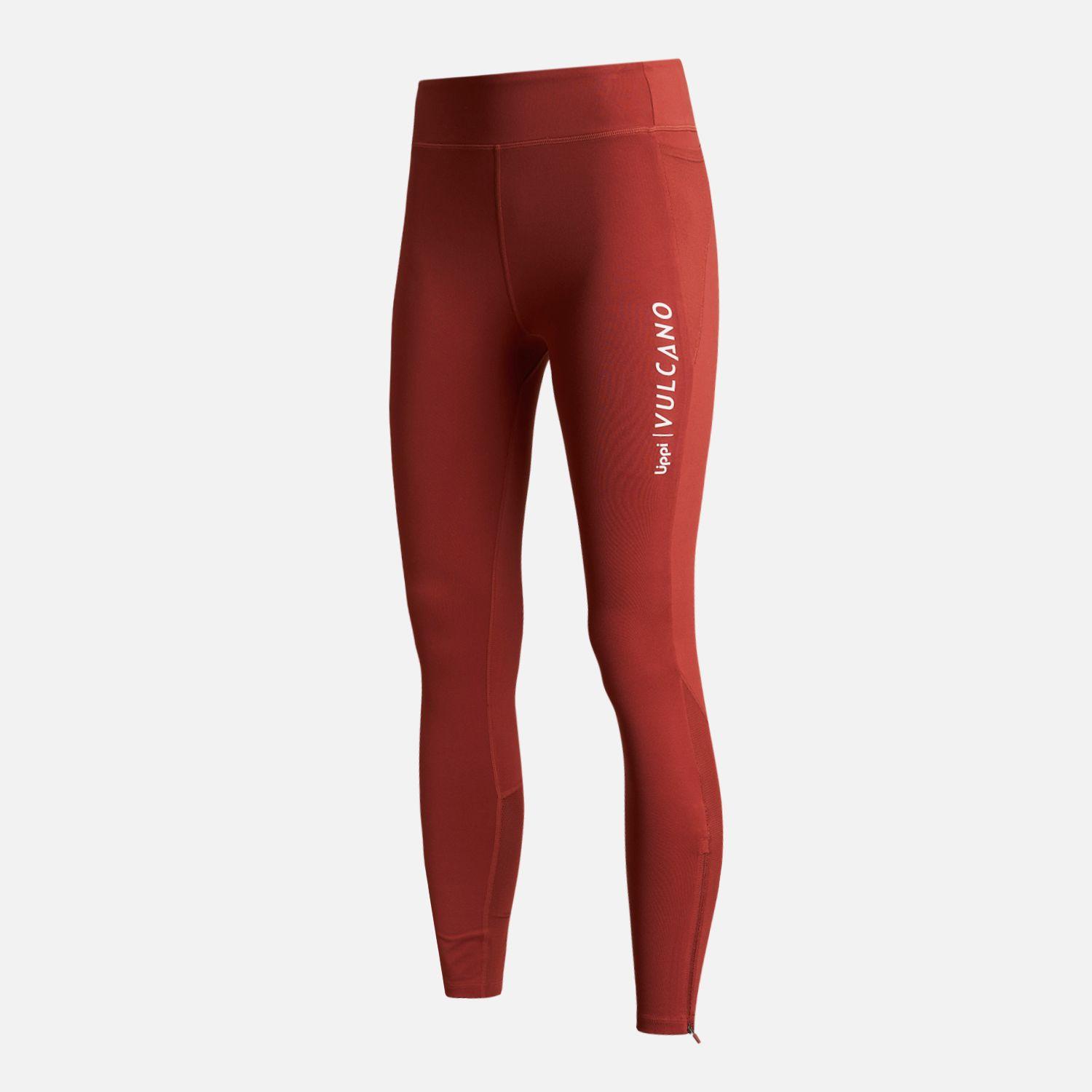 Calza Mujer  B- Fast Trail Leggings Burdeo Lippi-0