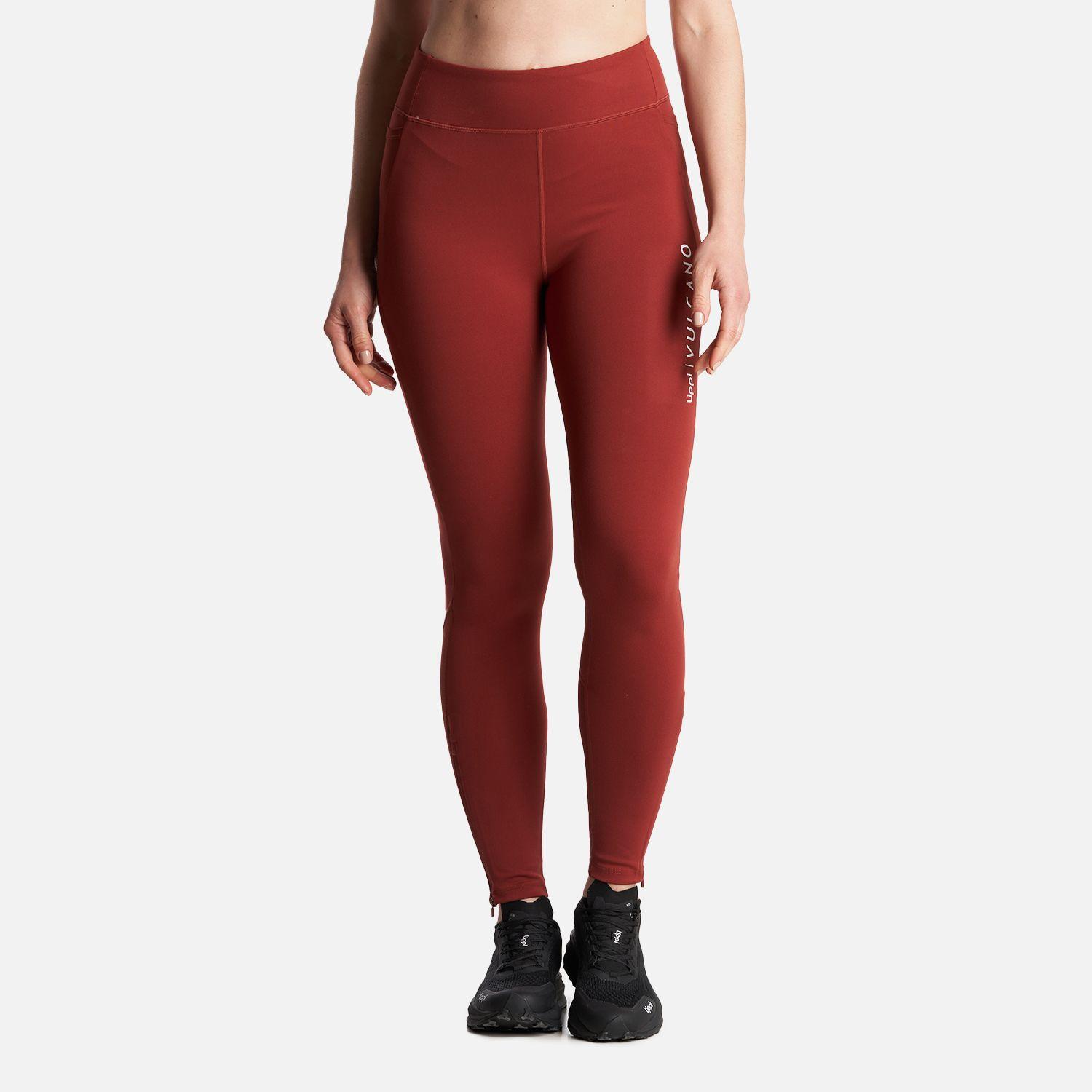 Calza Mujer  B- Fast Trail Leggings Burdeo Lippi-1