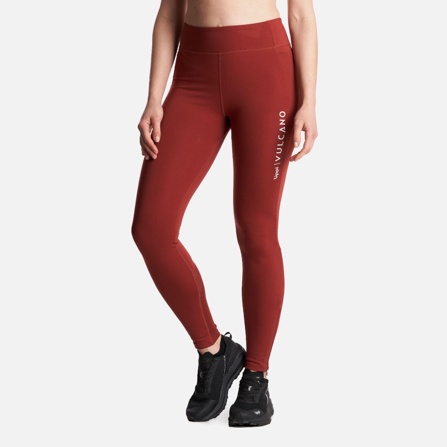 Calza Mujer  B- Fast Trail Leggings Burdeo Lippi-2
