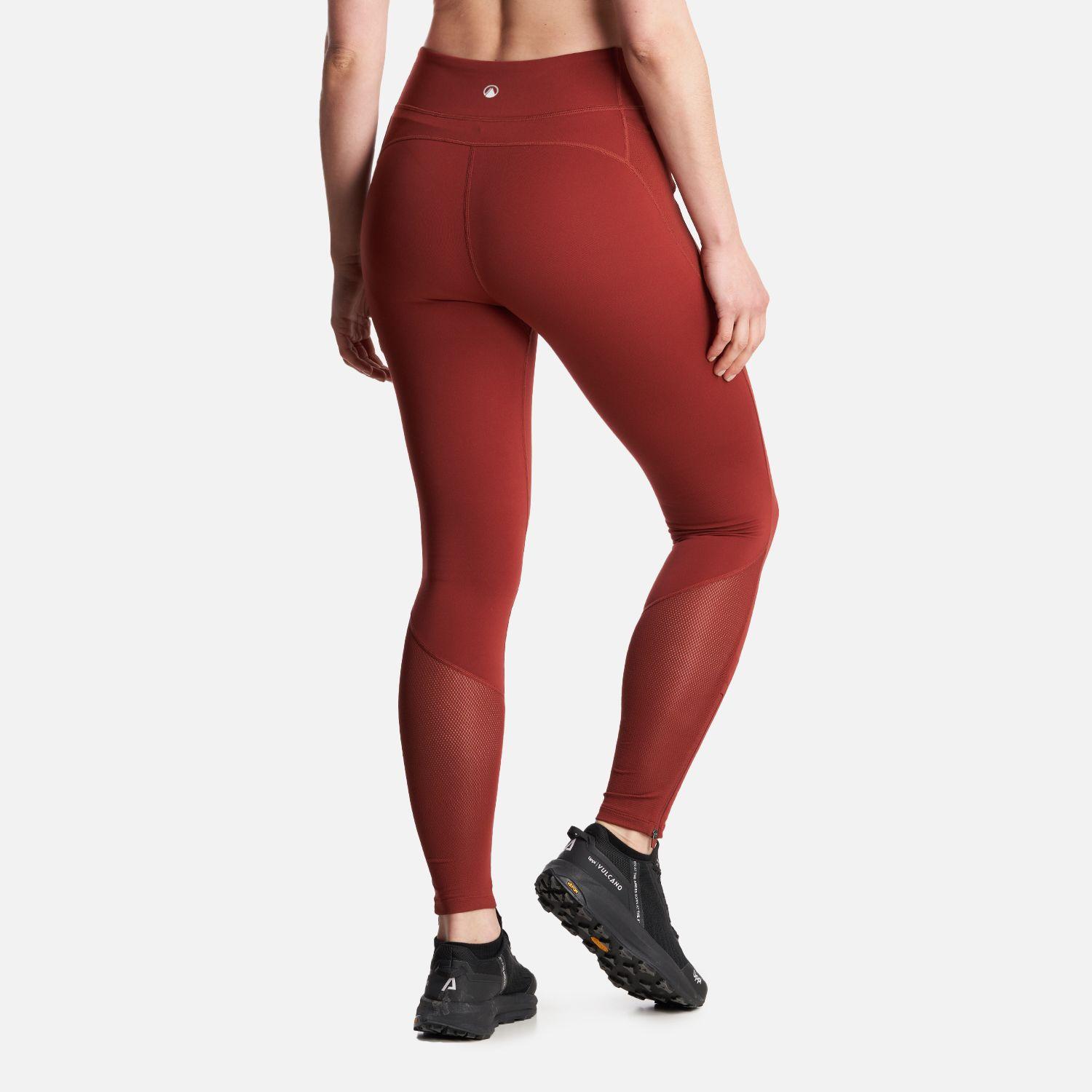 Calza Mujer  B- Fast Trail Leggings Burdeo Lippi-3