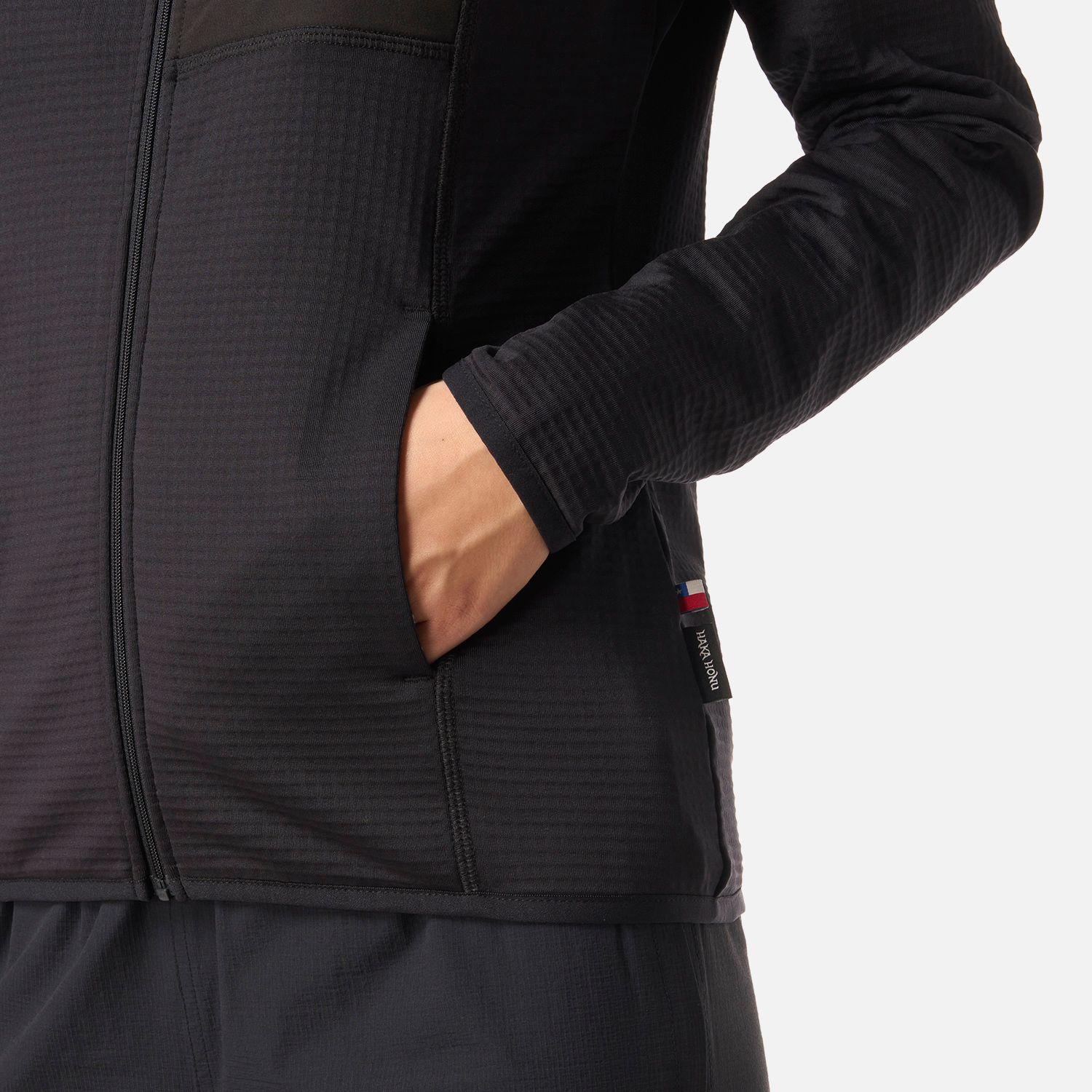 Polerón Mujer Taina Full Zip Negro Haka Honu V26-4