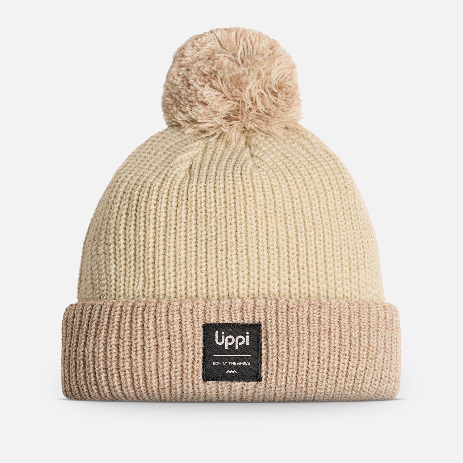 Gorro Fly Line Pom Blend-pro Beanie Crema Melange Lippi I25-0