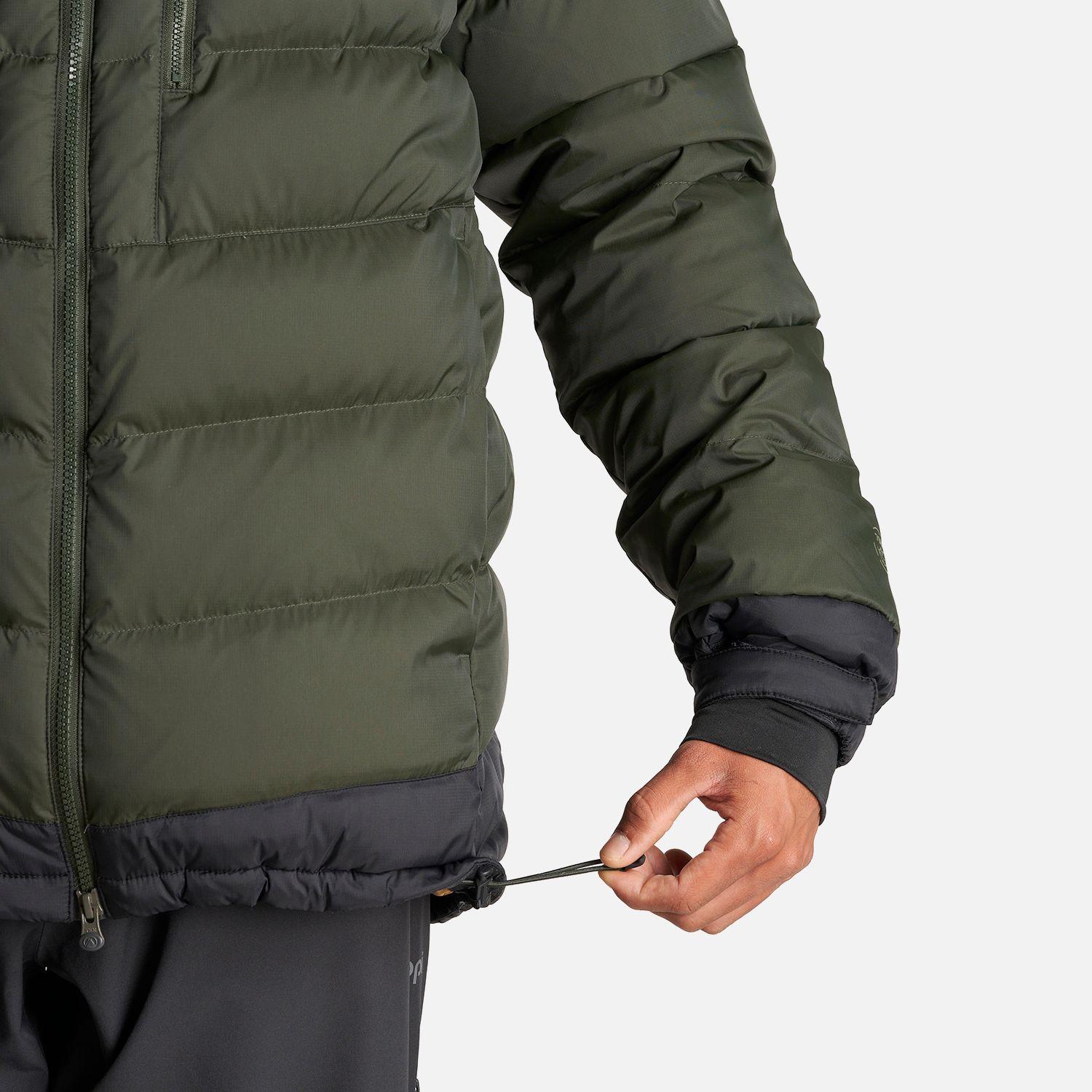 Chaqueta Hombre Annapurna Down Hoody Jacket Verde Oscuro Lippi-7