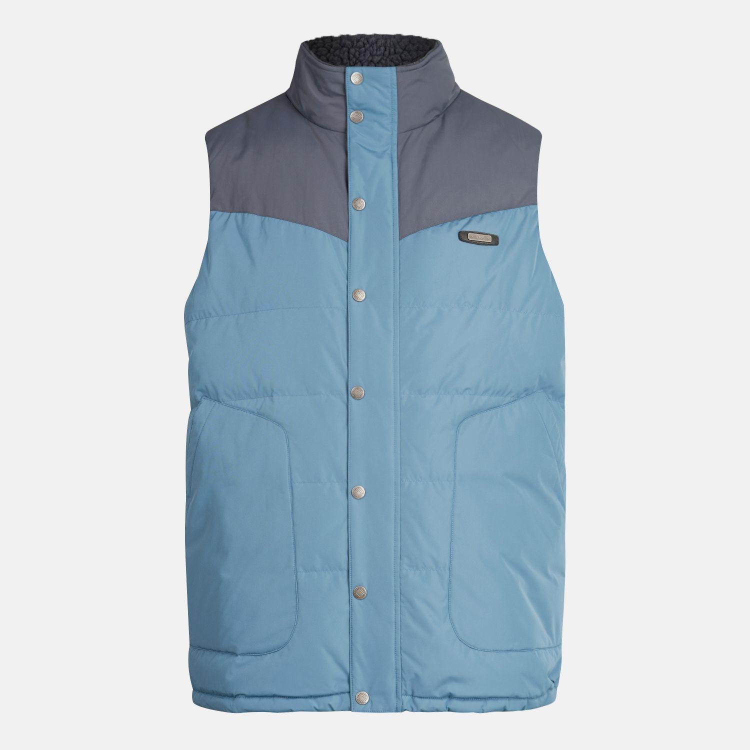 Chaqueta Hombre Kobuk Down Vest Azul Piedra Lippi-0