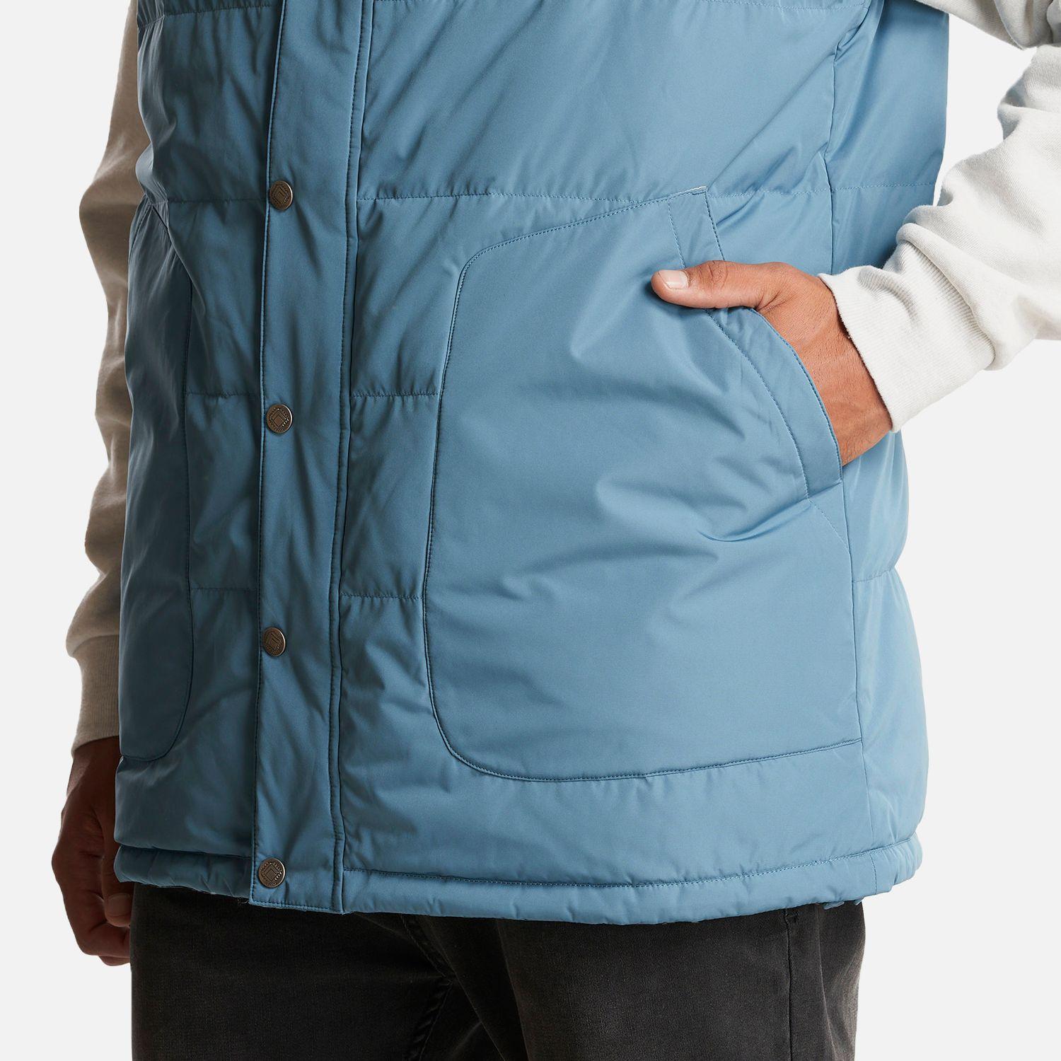 Chaqueta Hombre Kobuk Down Vest Azul Piedra Lippi-5