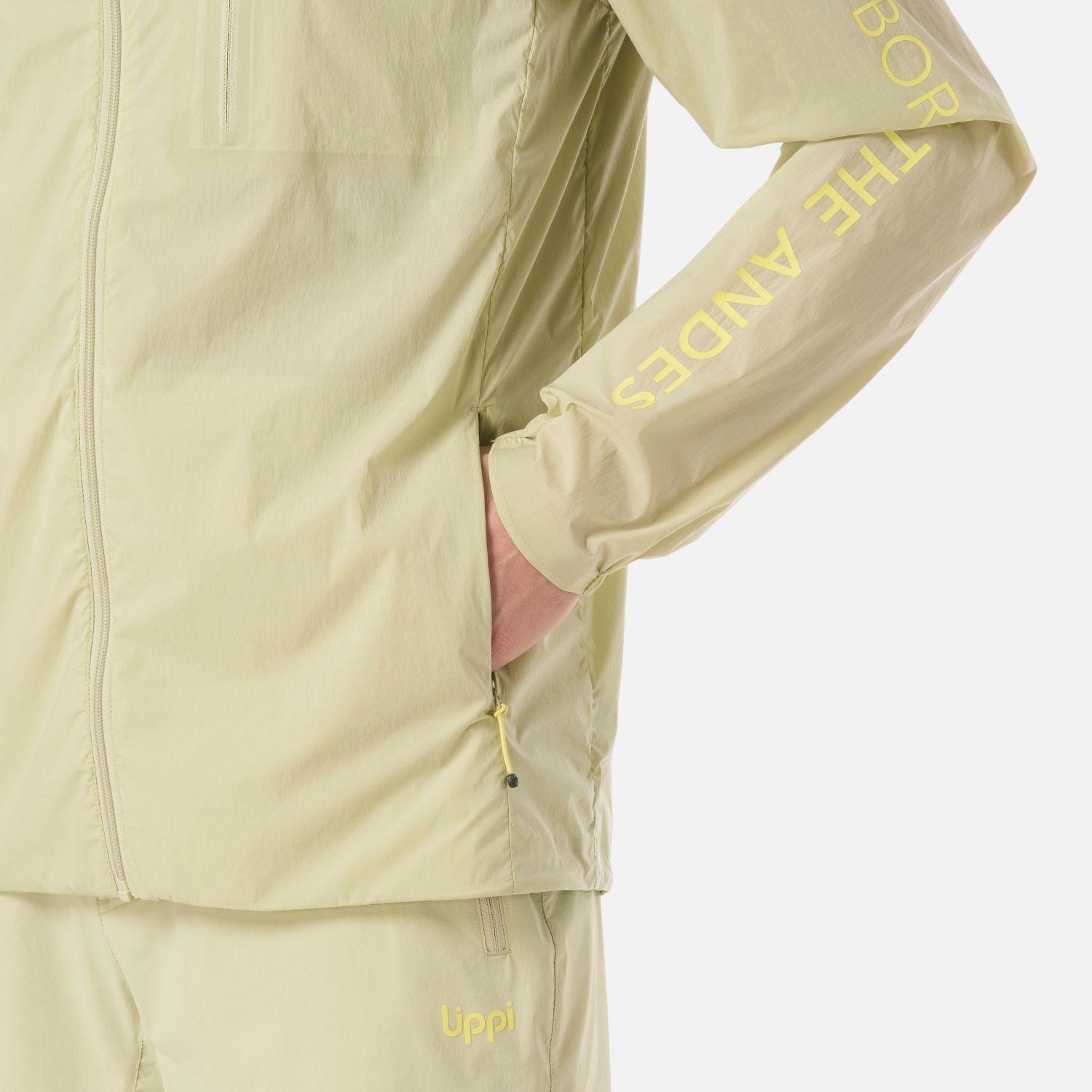 Chaqueta Hombre Air Windblock Jacket Verde Manzana Lippi V26-4