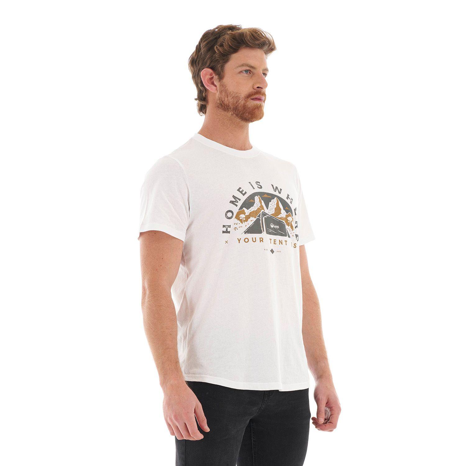 Polera Hombre Heritage UV-Stop T-Shirt Blanco Lippi V22-2
