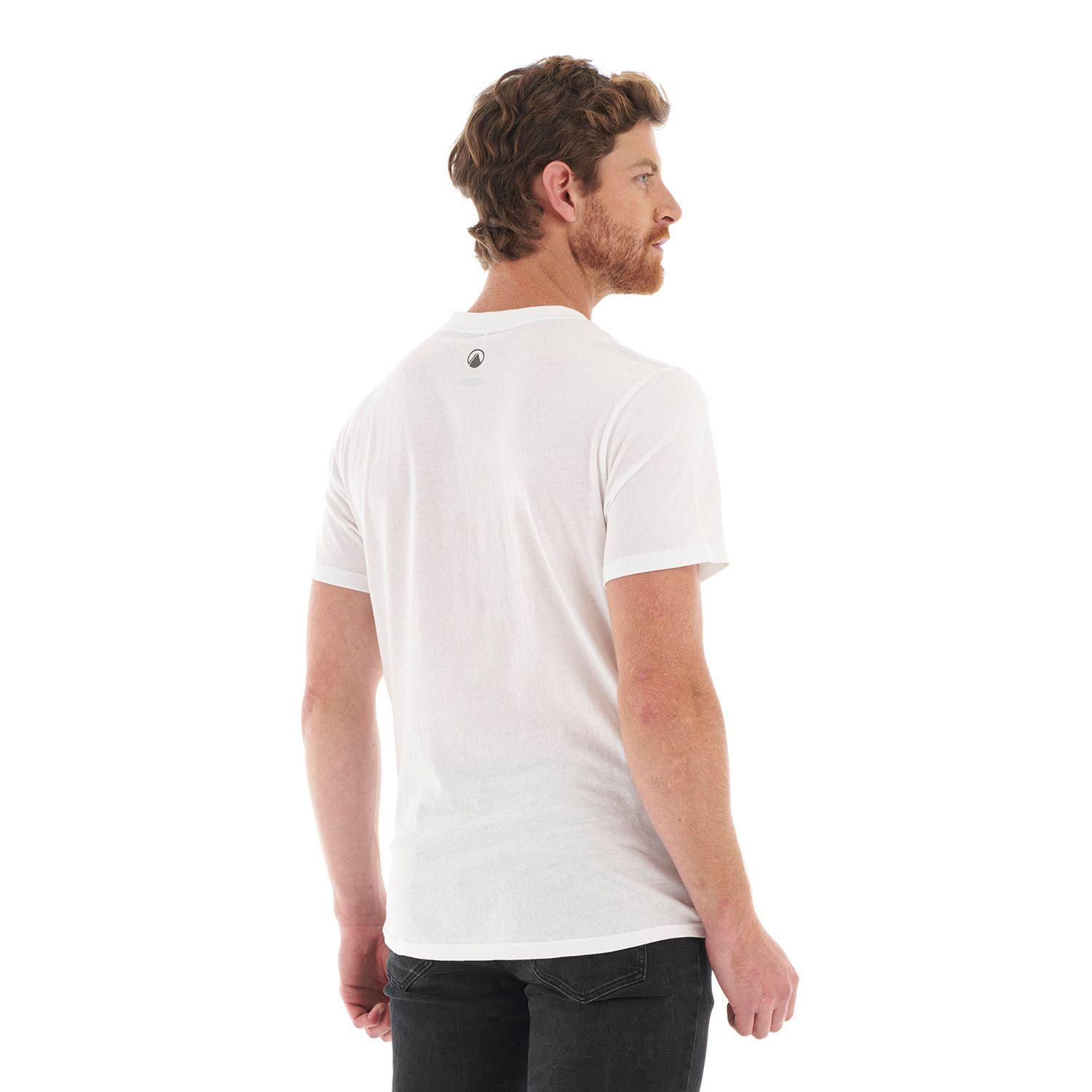 Polera Hombre Heritage UV-Stop T-Shirt Blanco Lippi V22-4