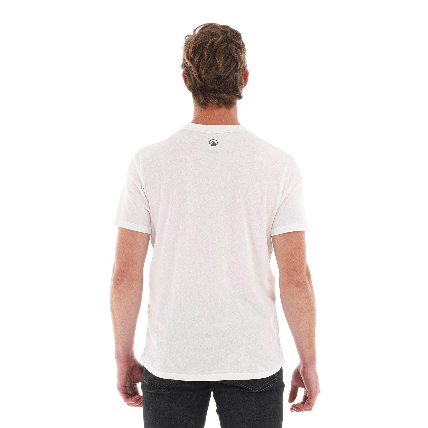 Polera Hombre Heritage UV-Stop T-Shirt Blanco Lippi V22-5