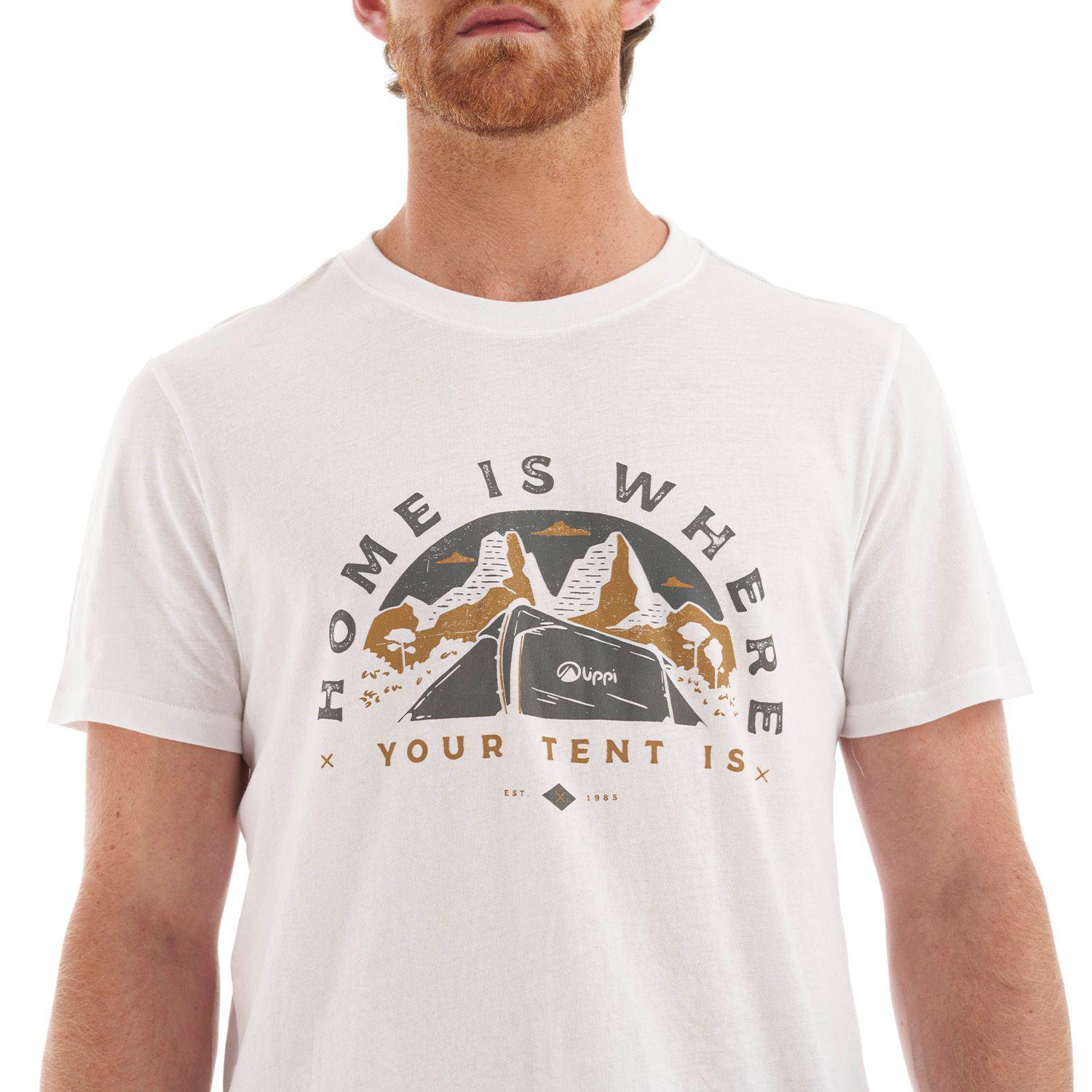 Polera Hombre Heritage UV-Stop T-Shirt Blanco Lippi V22-6