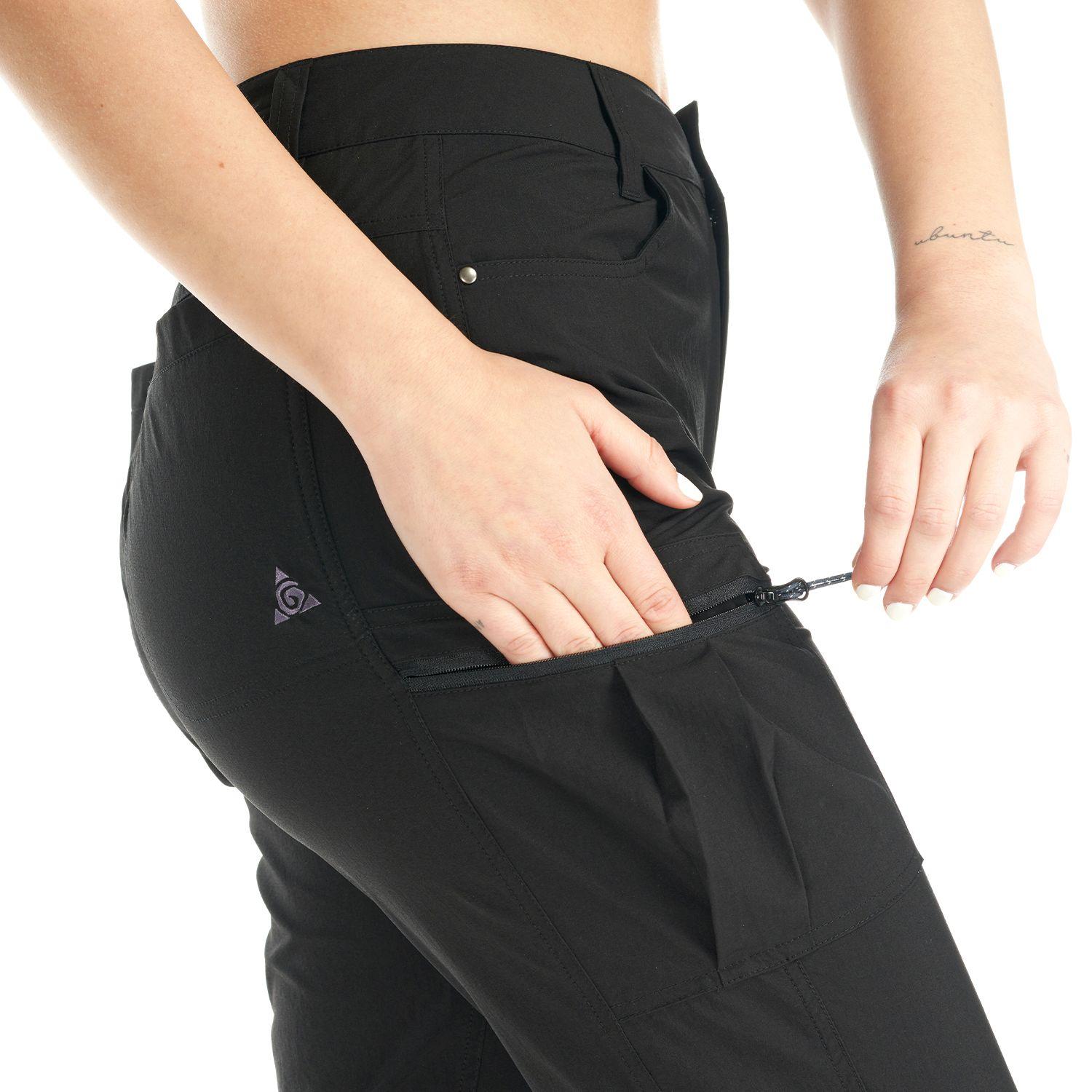Pantalon Mujer Cedron Negro Geography-6