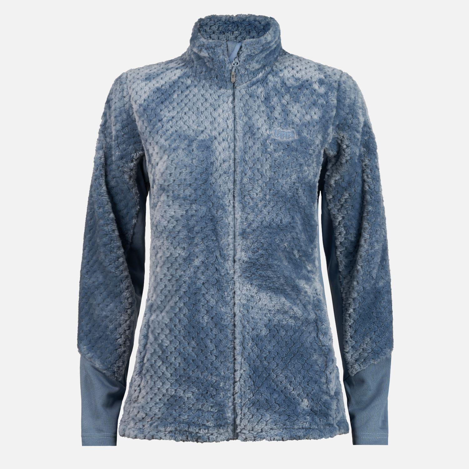 Chaqueta Mujer Furry Shaggy-Pro Jacket Azul Grisaceo Lippi-0