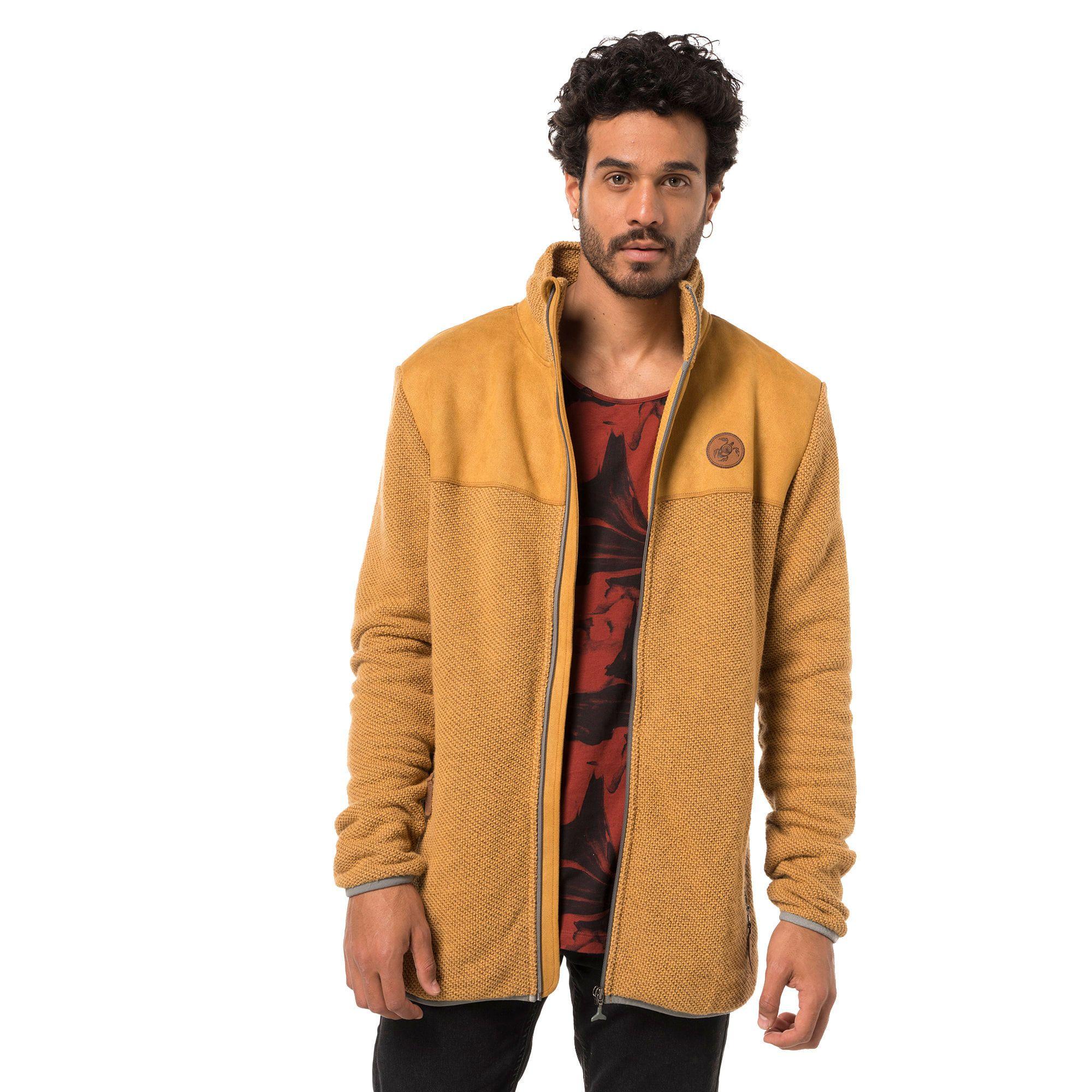 Poleron Hombre Tio Emiliodon Mostaza Haka Honu V20-0