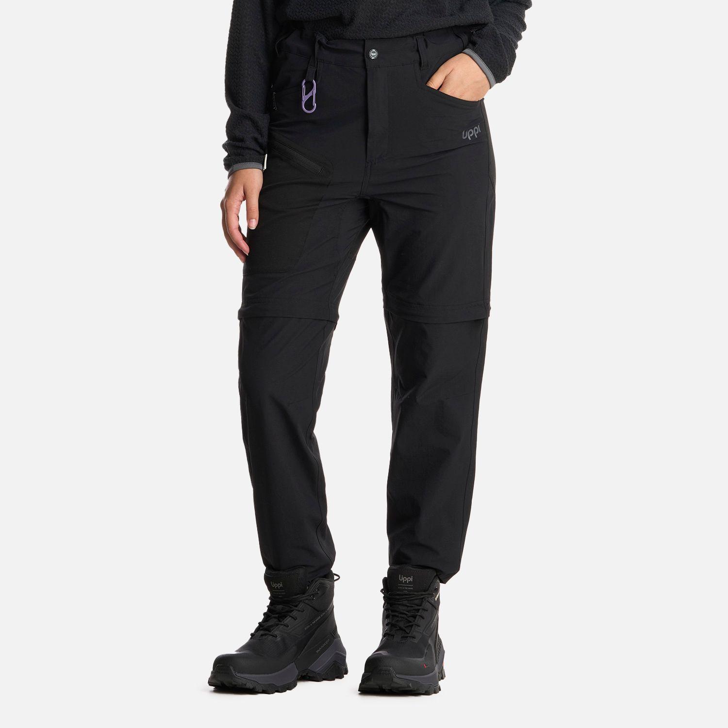 Pantalón Teen Girl Lennox Q-dry Mix-2 Pants Negro Lippi I25-0