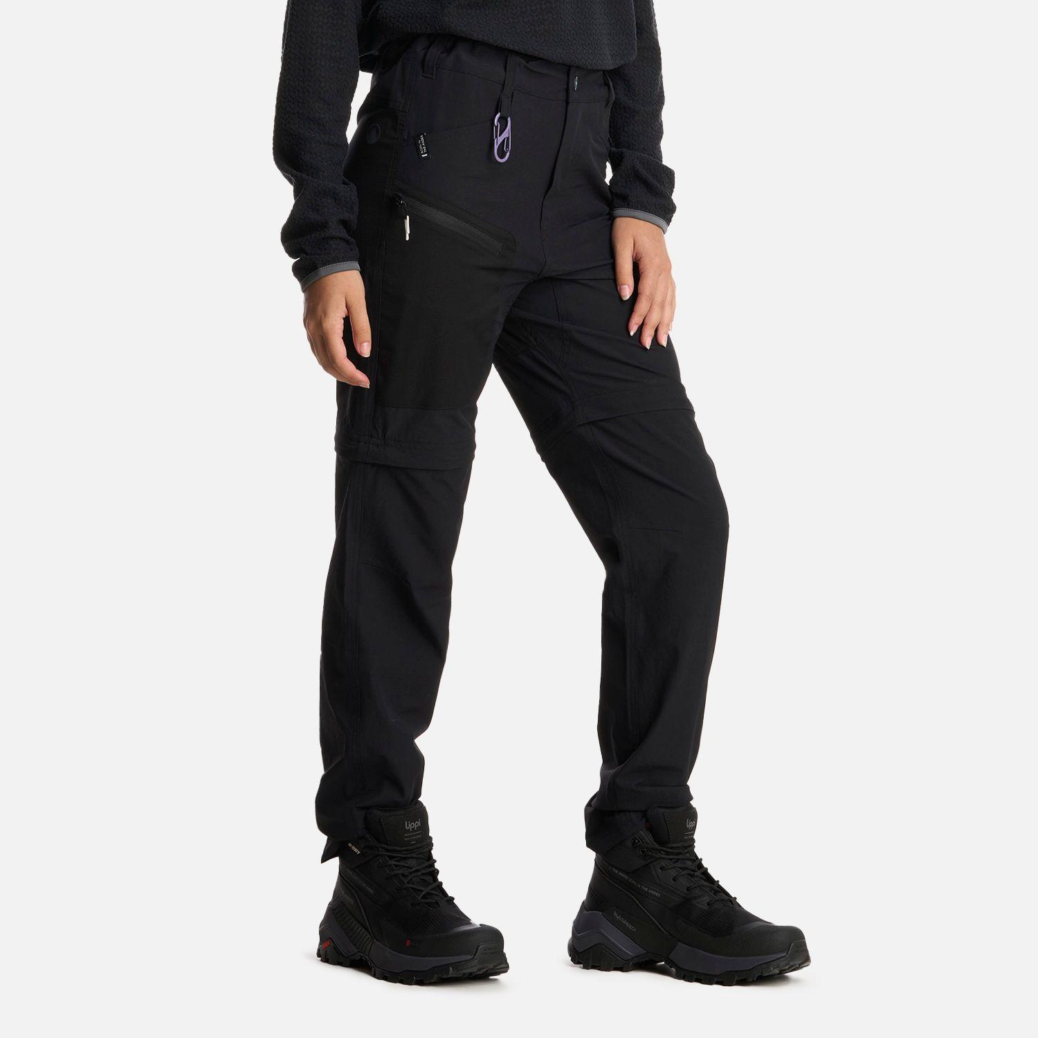 Pantalón Teen Girl Lennox Q-dry Mix-2 Pants Negro Lippi I25-1