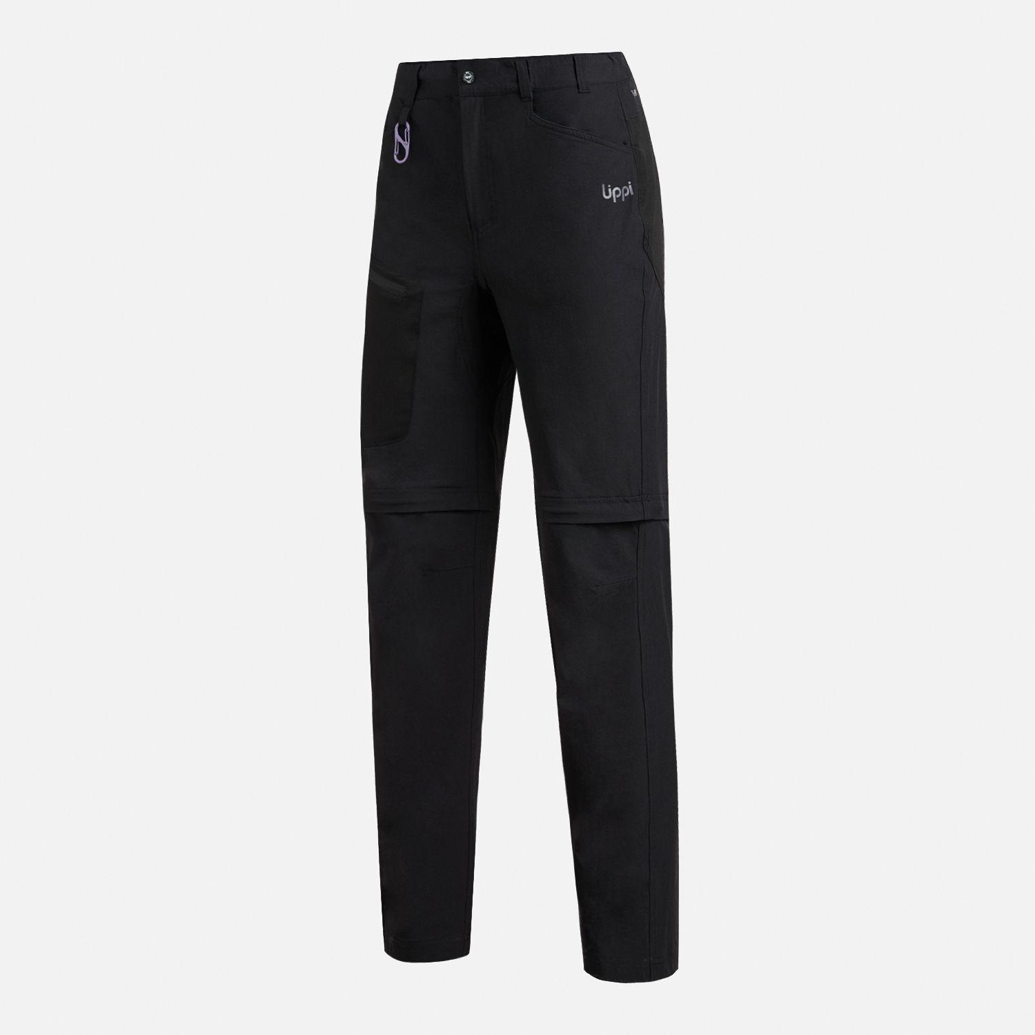 Pantalón Teen Girl Lennox Q-dry Mix-2 Pants Negro Lippi I25-6