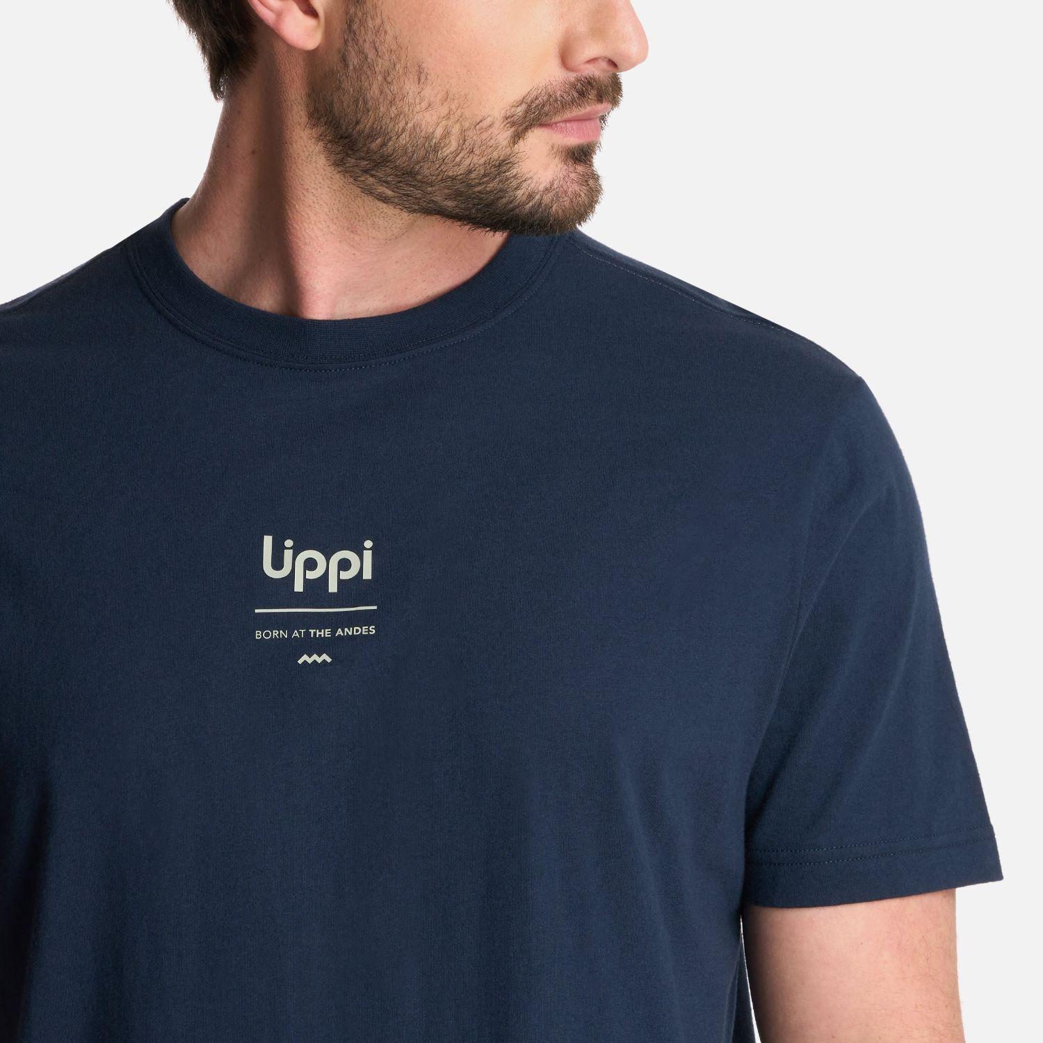Polera Hombre Ulmo Mid Point T-Shirt Azul Marino Lippi-3