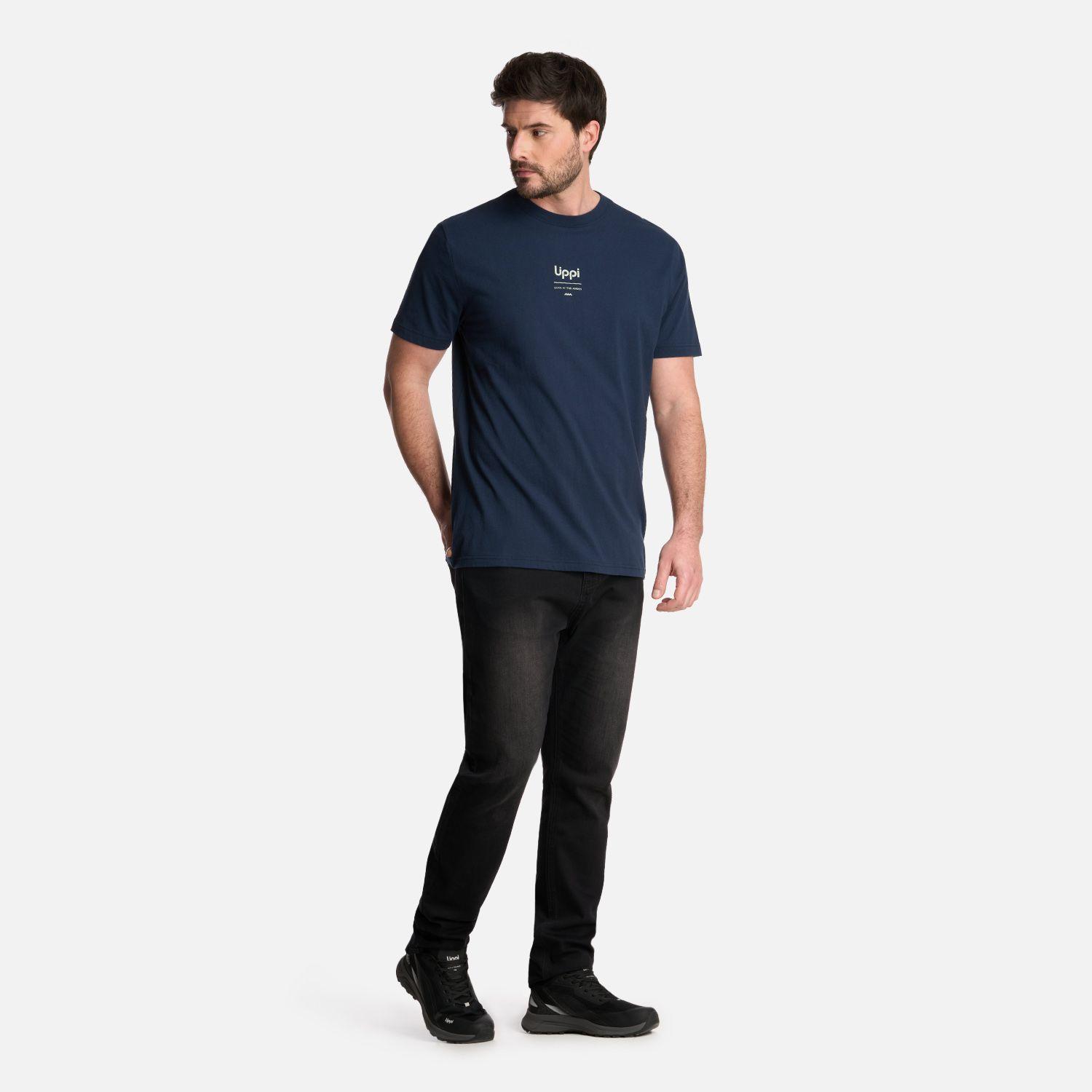 Polera Hombre Ulmo Mid Point T-Shirt Azul Marino Lippi-4