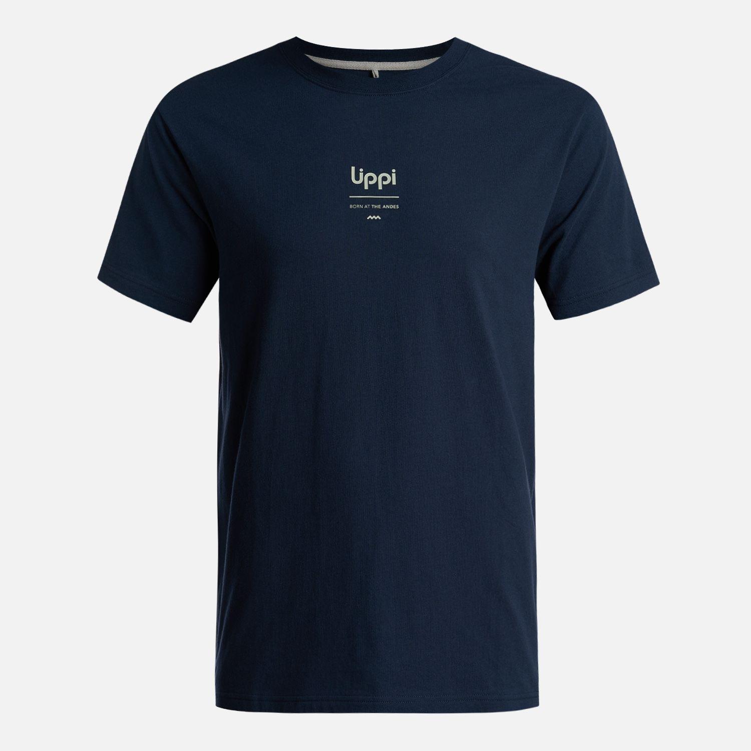 Polera Hombre Ulmo Mid Point T-Shirt Azul Marino Lippi-5