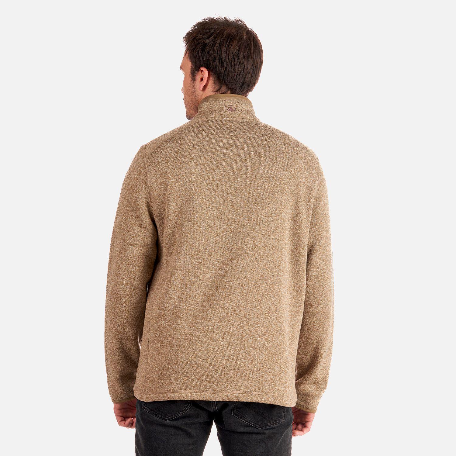 Poleron Hombre Coronado Therm-Pro Pullover Melange Beige Lippi-4