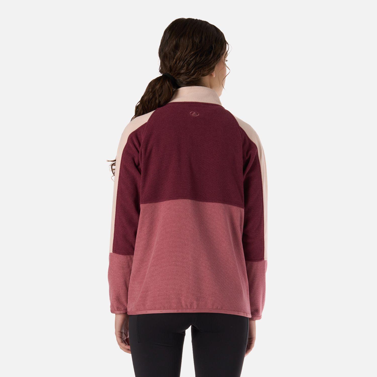 Polar Teen Girl Fireplace Full Zip Sweatshirt Rosa Oscuro Lippi V26-2